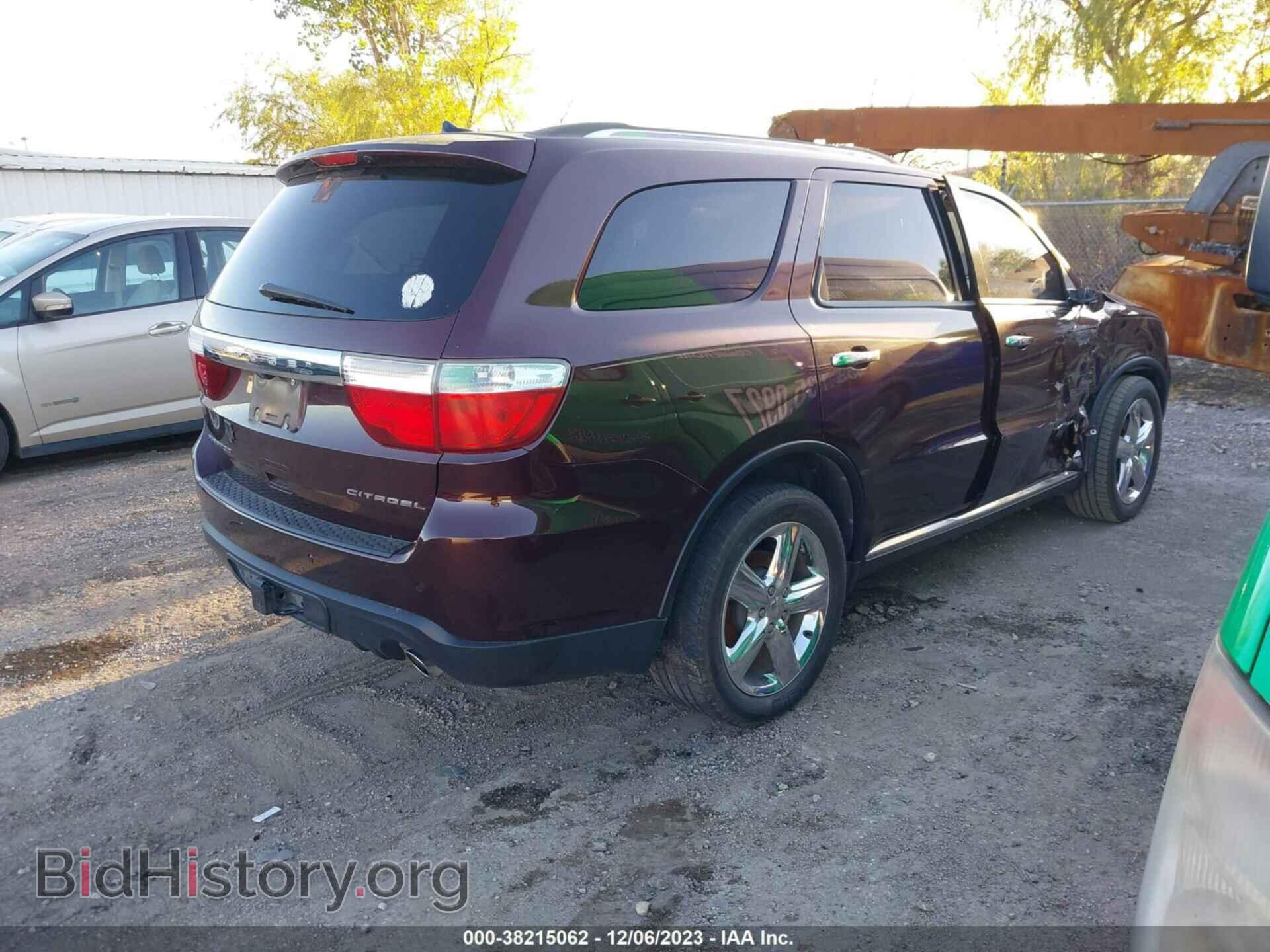 2012 DODGE DURANGO - VIN: 1C4SDHET6CC307478 - Фото 4