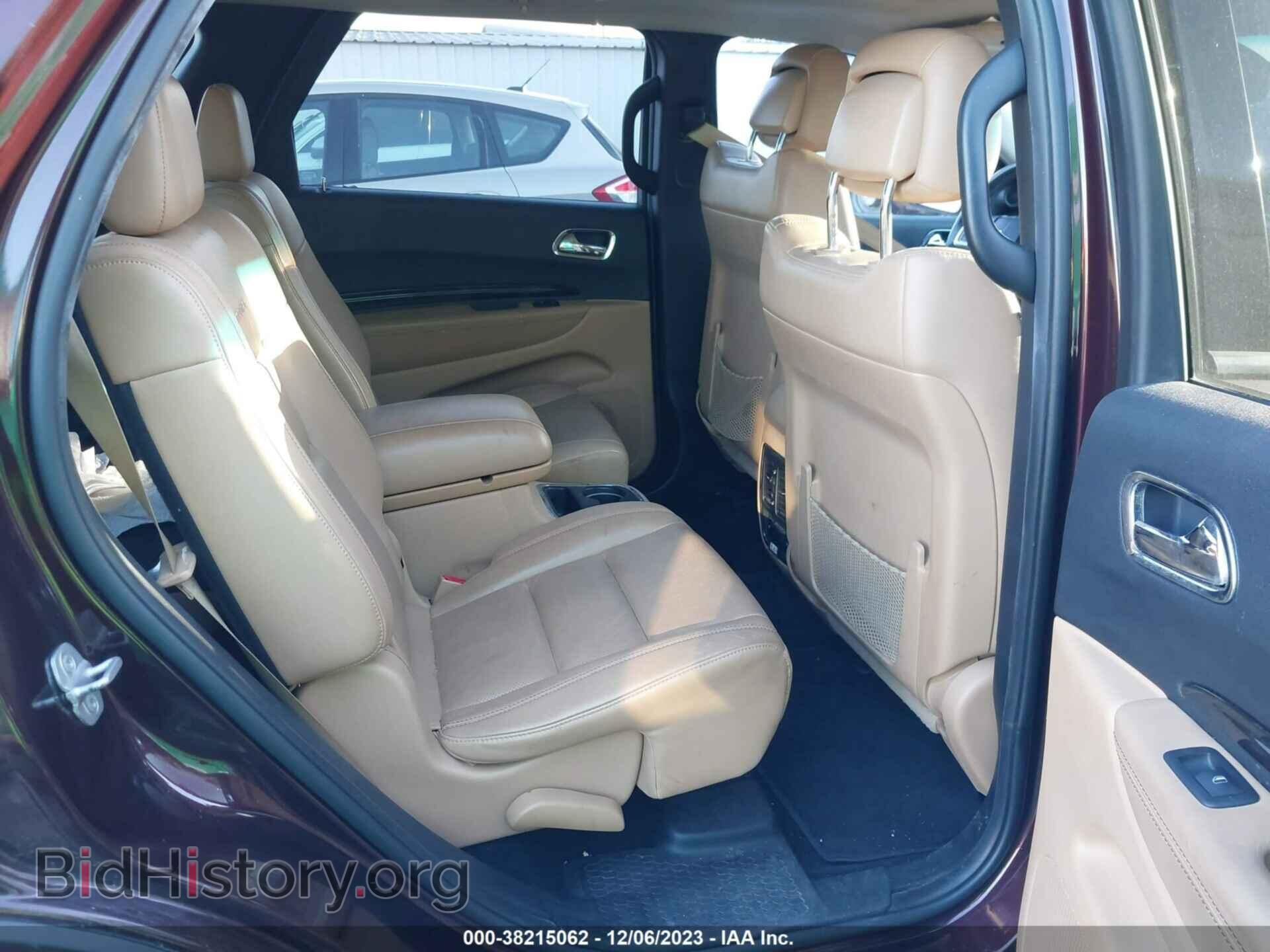 2012 DODGE DURANGO - VIN: 1C4SDHET6CC307478 - Фото 8