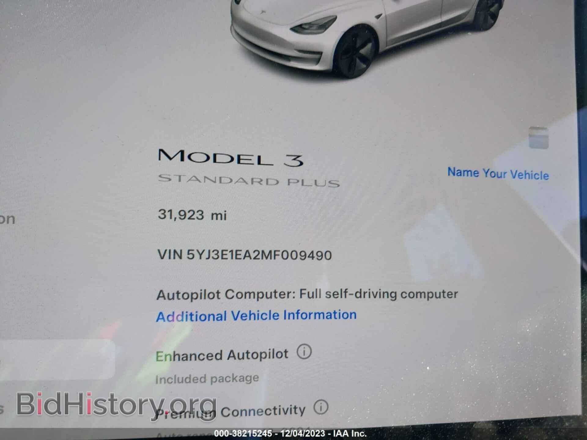 2021 TESLA MODEL 3 - VIN: 5YJ3E1EA2MF009490 - Photo 7