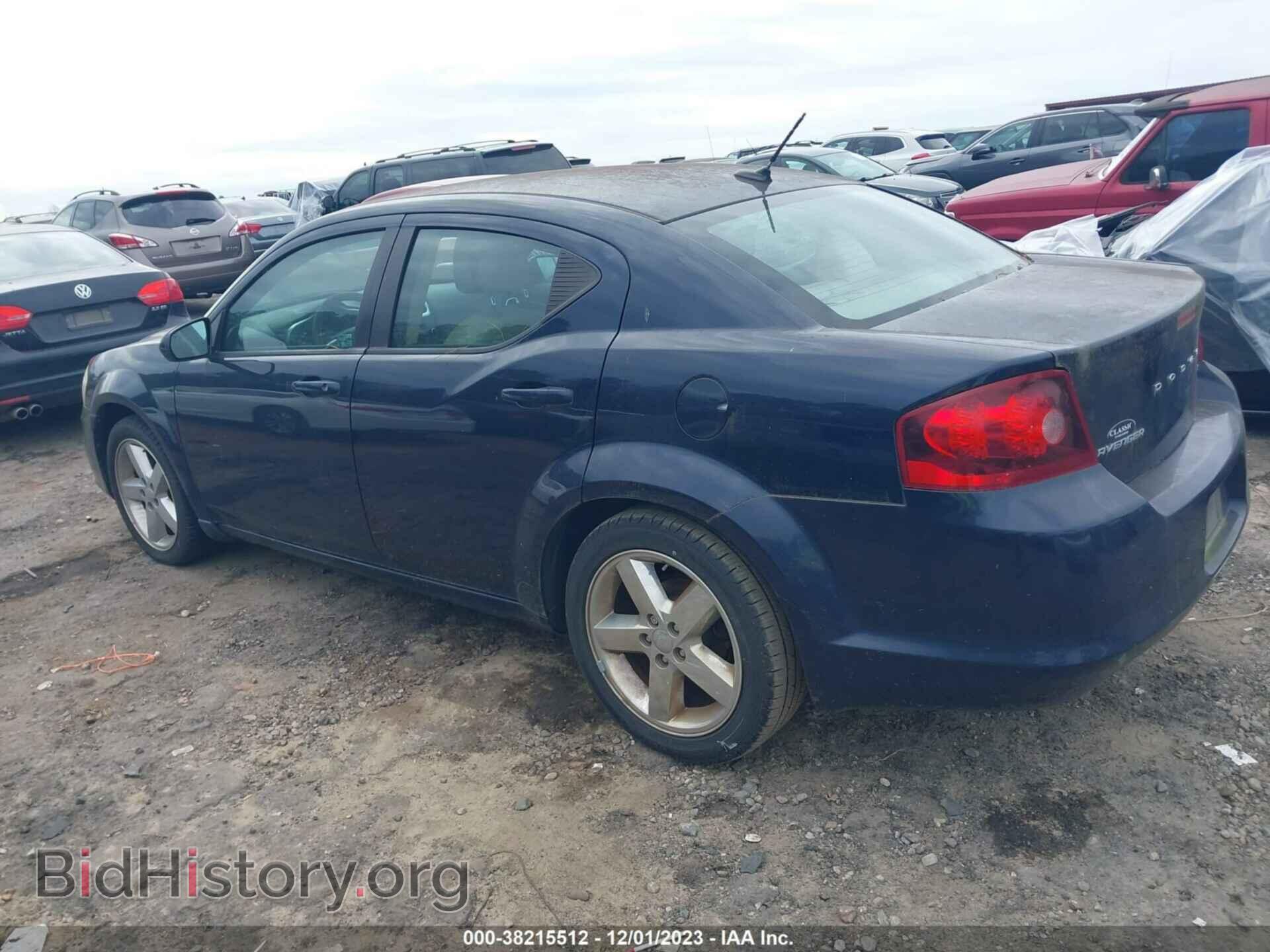 2013 DODGE AVENGER - VIN: 1C3CDZCB3DN757295 - Фото 3