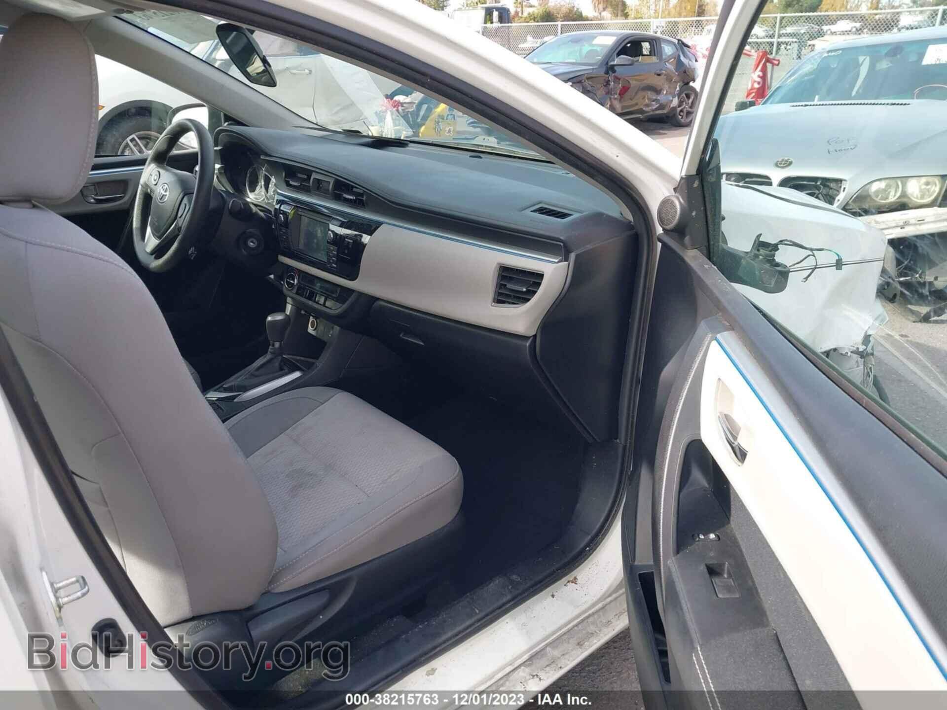 2014 TOYOTA COROLLA - VIN: 2T1BURHE2EC207732 - Фото 5