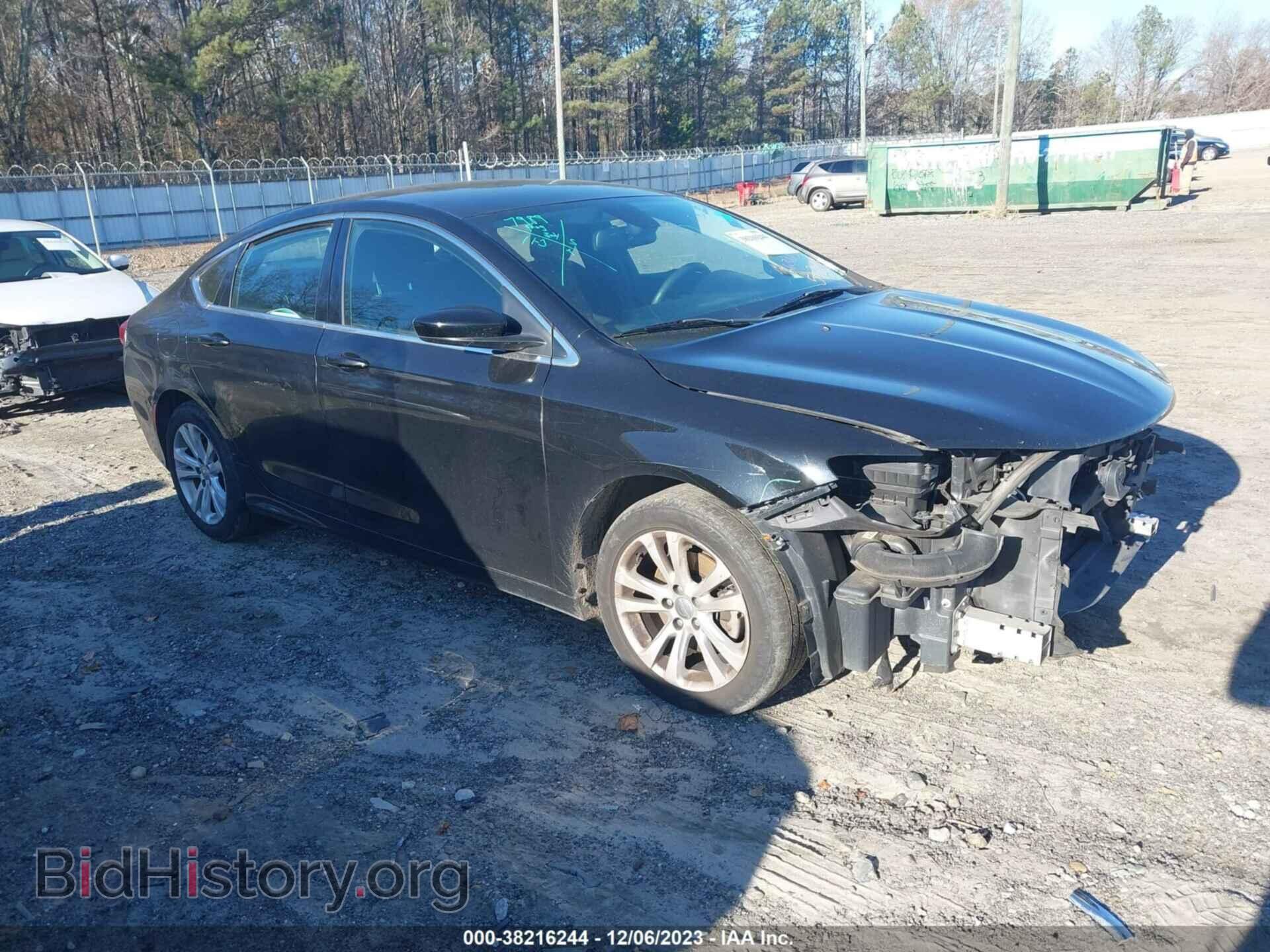 Фотография 1C3CCCAB3FN563033 - CHRYSLER 200 2015