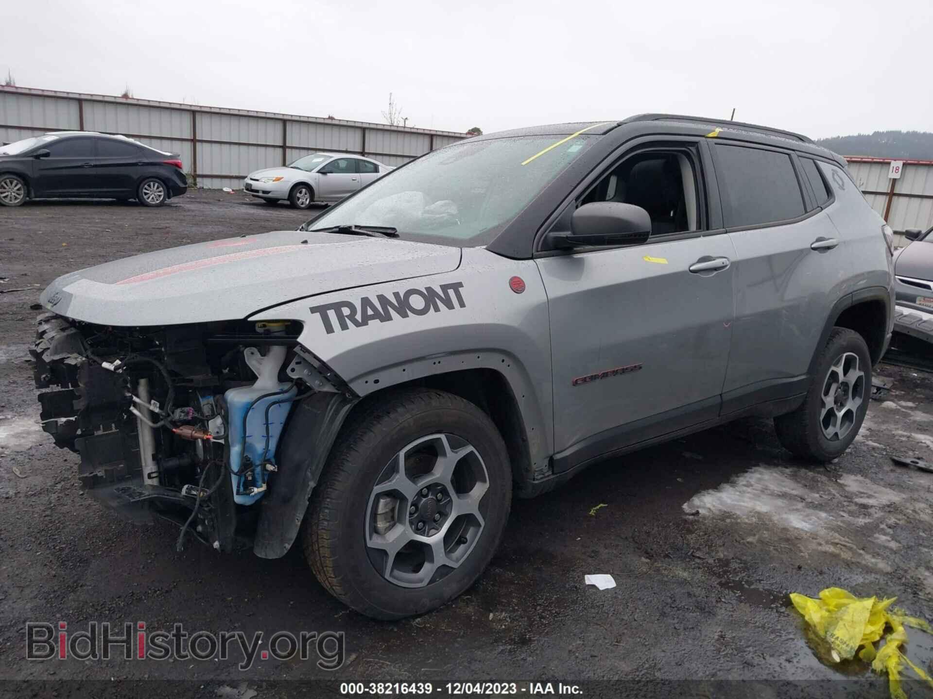 2022 JEEP COMPASS - VIN: 3C4NJDDB9NT158420 - Фото 2
