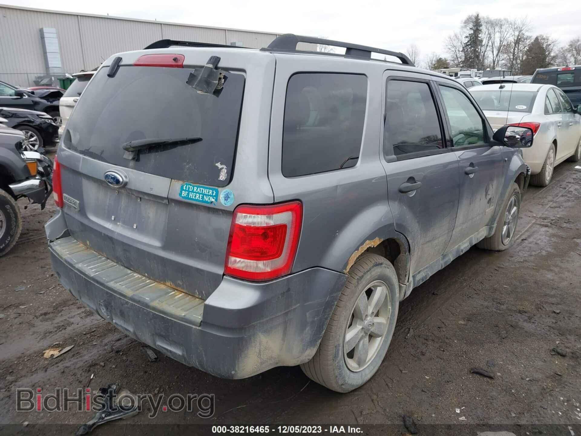 2008 FORD ESCAPE - VIN: 1FMCU03158KC40758 - Фото 4