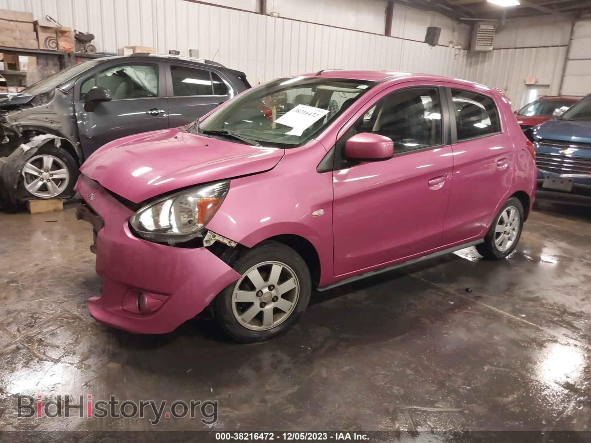 2014 MITSUBISHI MIRAGE - VIN: ML32A4HJ4EH005871 - Фото 2