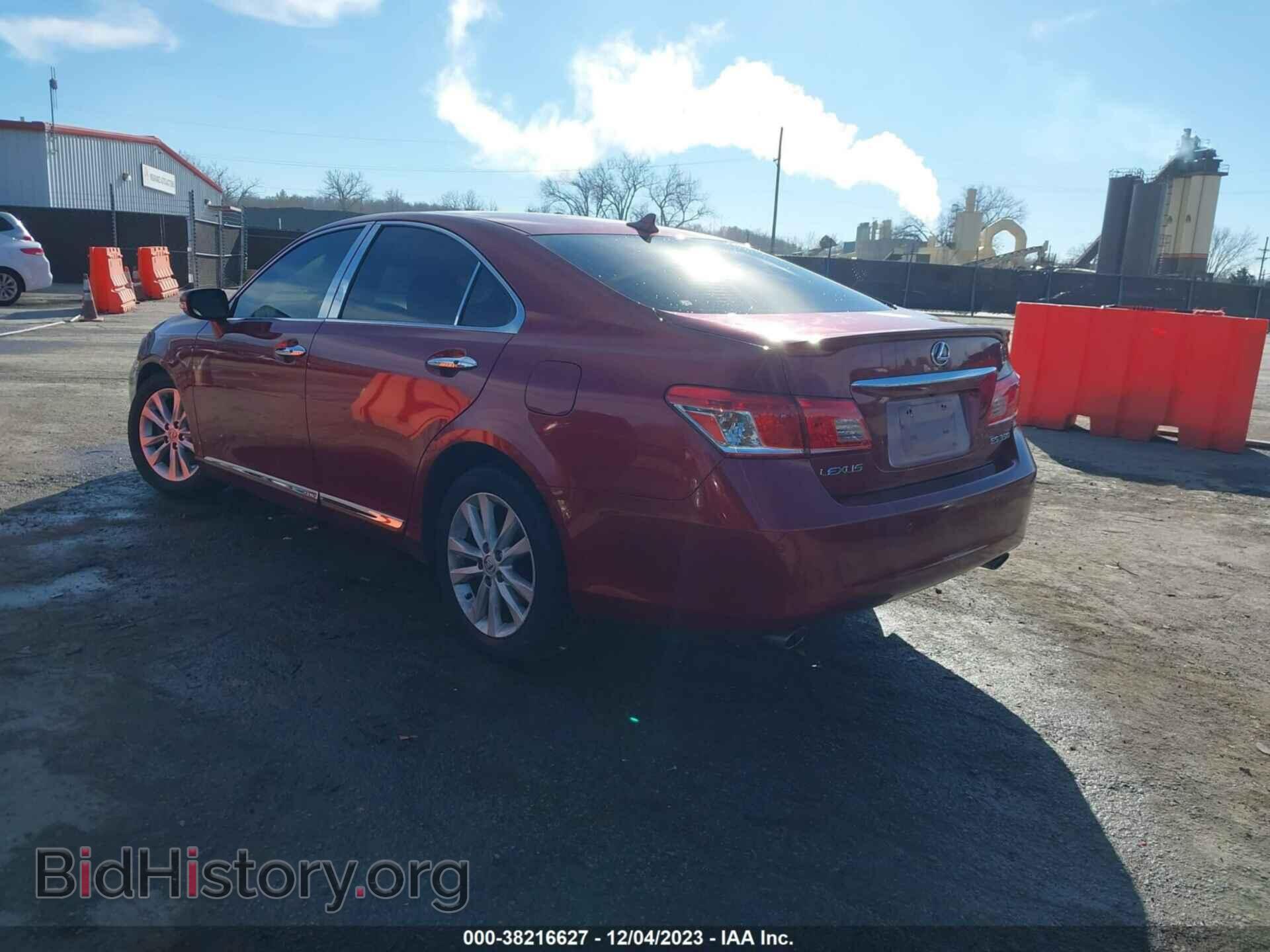 2010 LEXUS ES 350 - VIN: JTHBK1EG2A2412598 - Фото 3