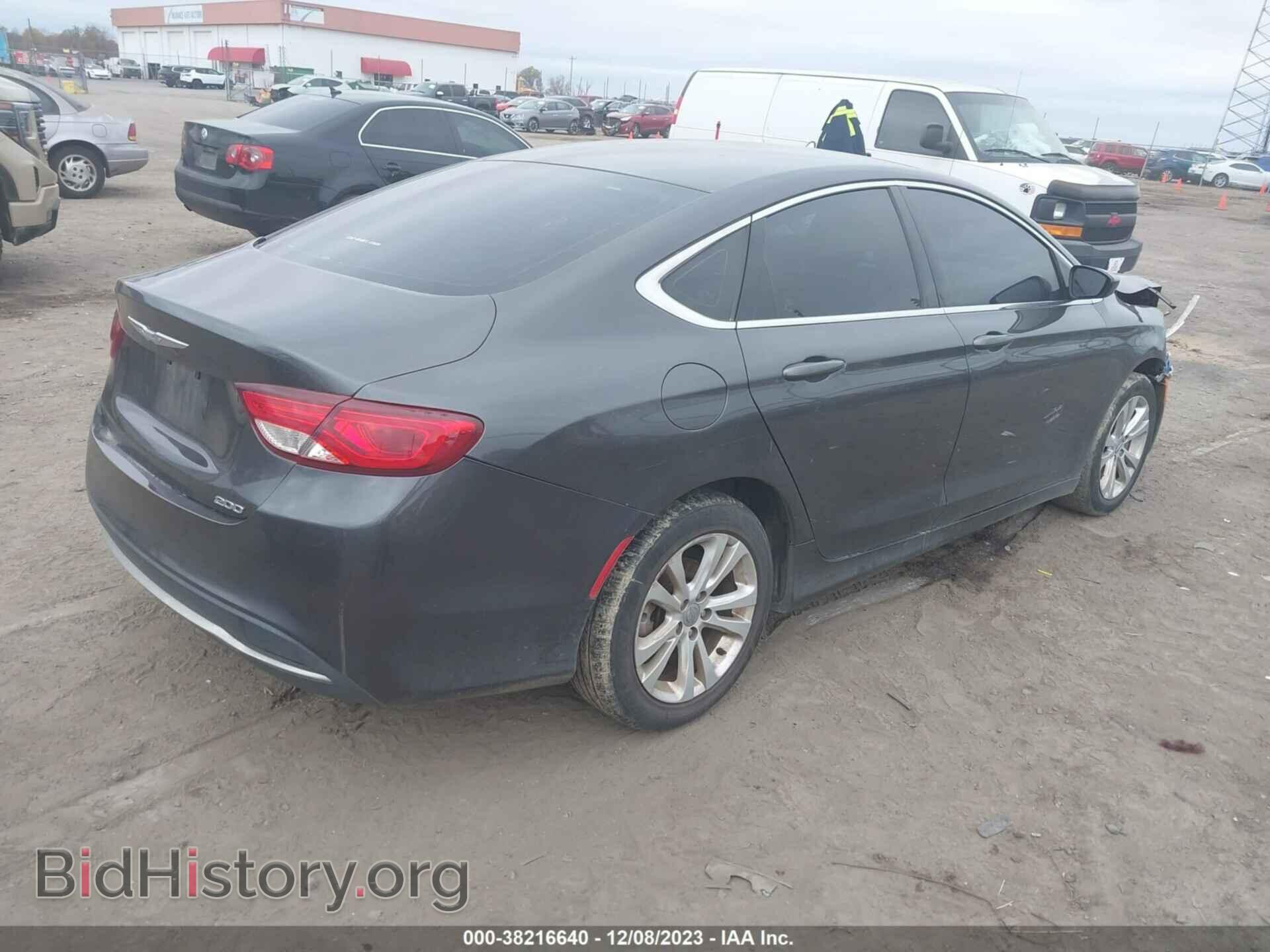 2016 CHRYSLER 200 - VIN: 1C3CCCAB6GN113104 - Фото 4