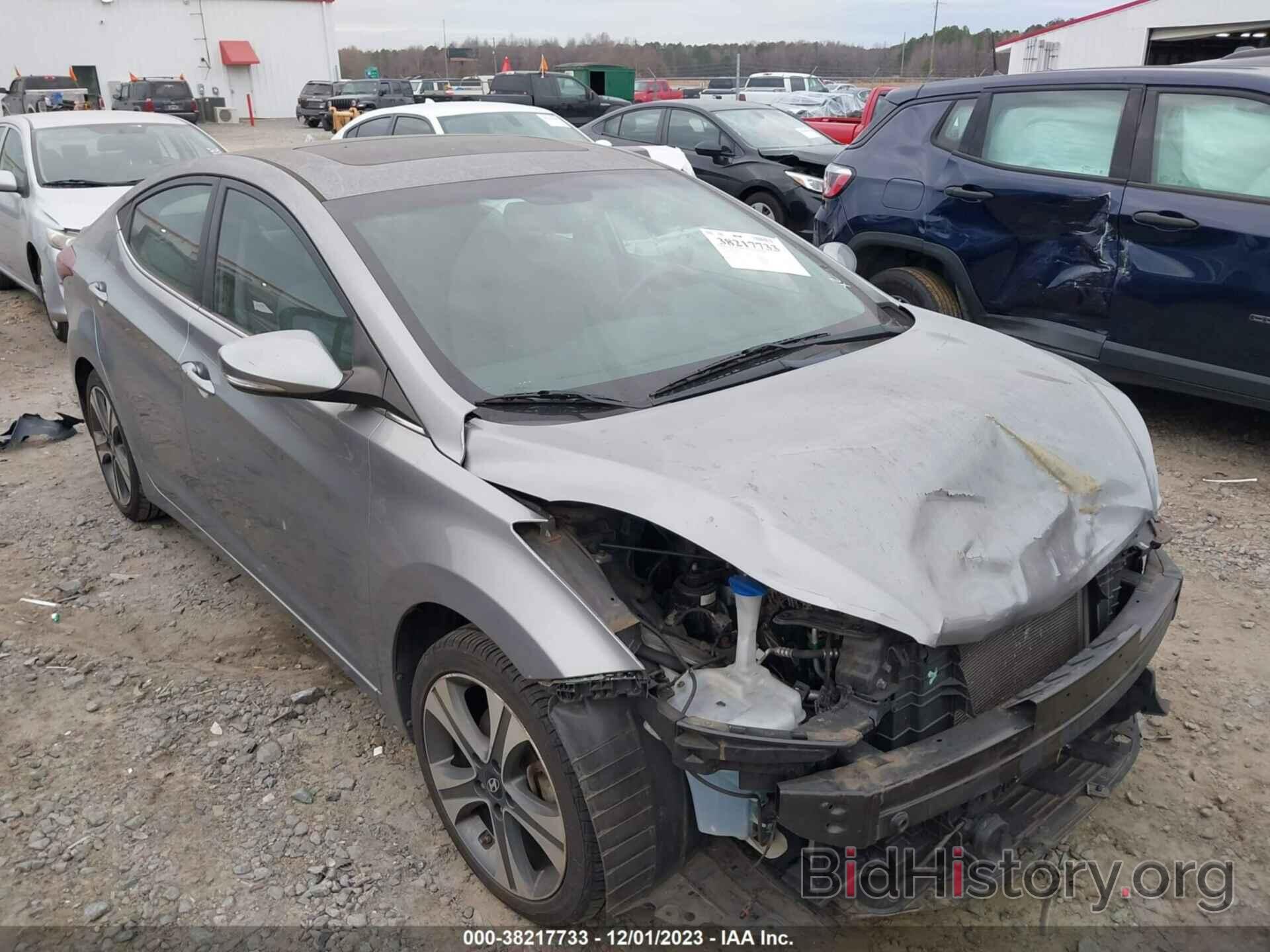 Photo KMHDH4AH9GU521769 - HYUNDAI ELANTRA 2016