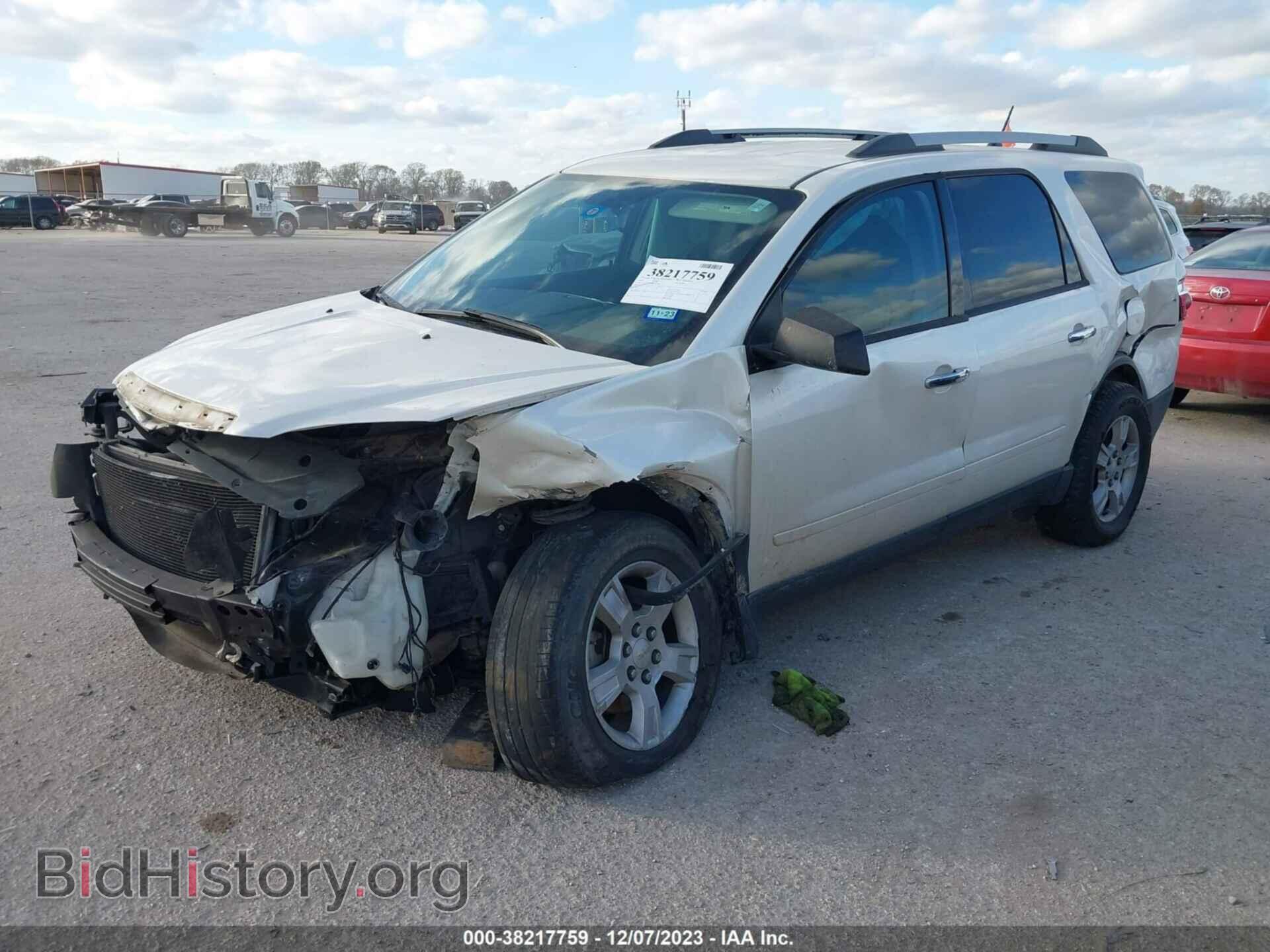 2011 GMC ACADIA - VIN: 1GKKRPED2BJ395500 - Фото 2