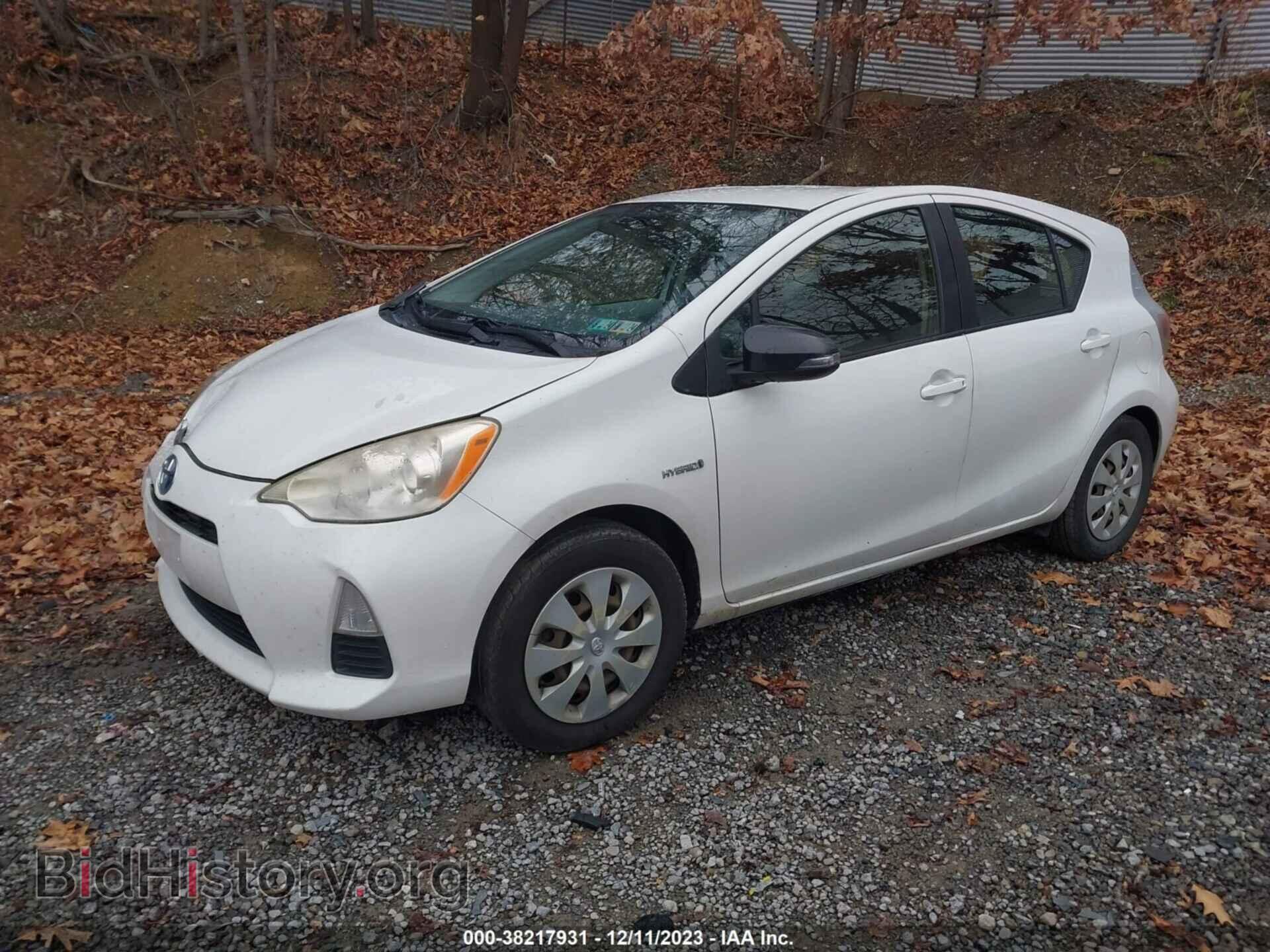 2012 TOYOTA PRIUS C - VIN: JTDKDTB30C1500678 - Фото 2