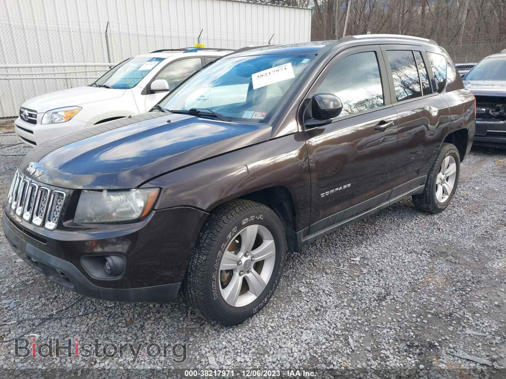 2014 JEEP COMPASS - VIN: 1C4NJDEB5ED622341 - Фото 2