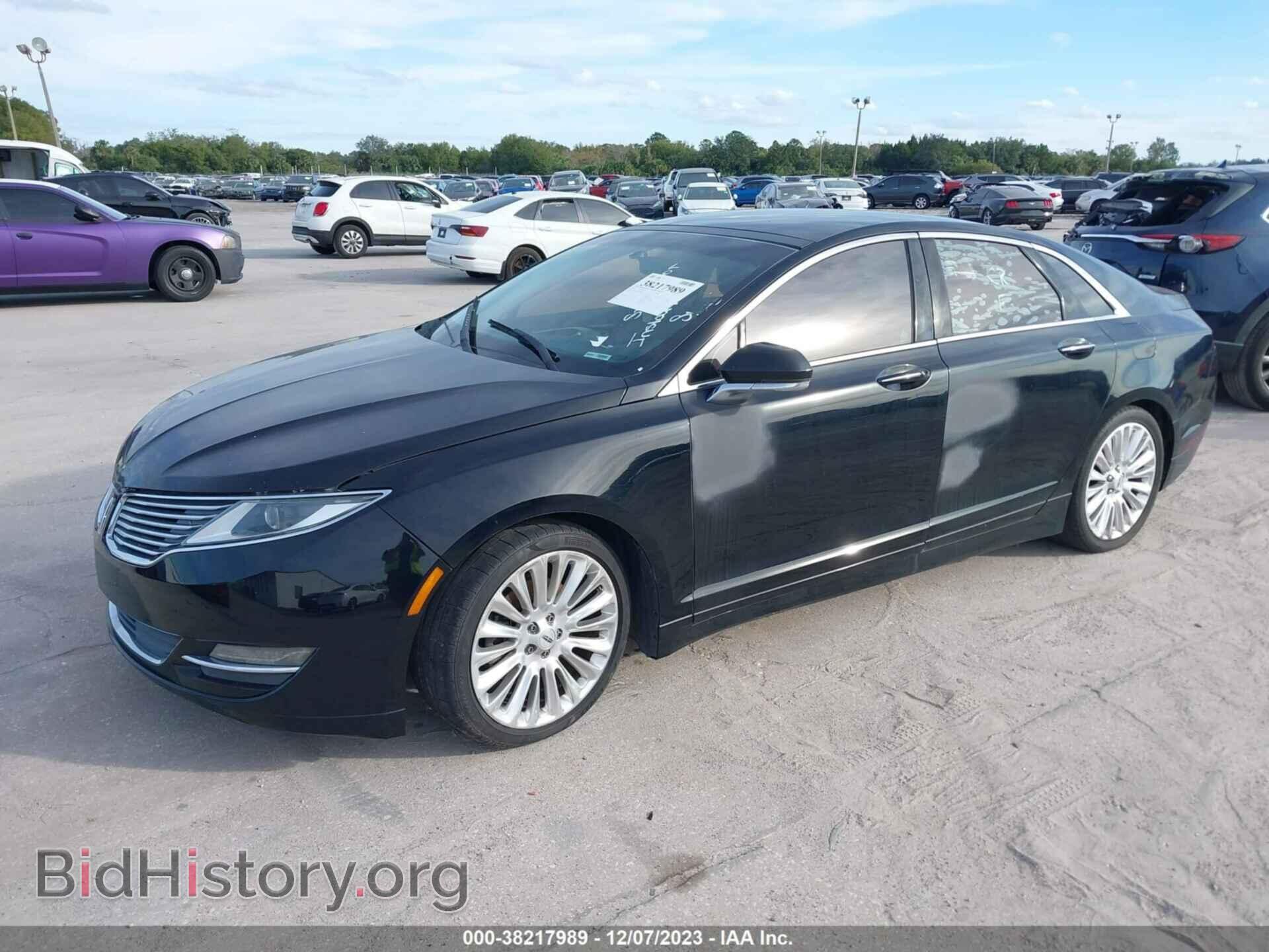 2016 LINCOLN MKZ - VIN: 3LN6L2JK7GR602848 - Фото 2