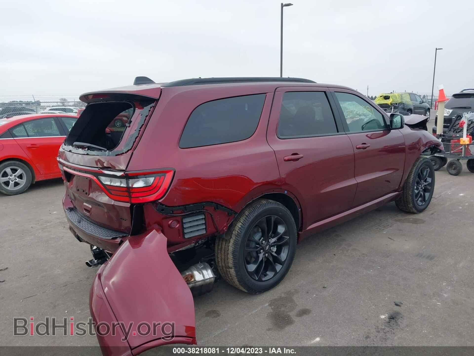2023 DODGE DURANGO - VIN: 1C4RDJDG6PC695005 - Фото 4