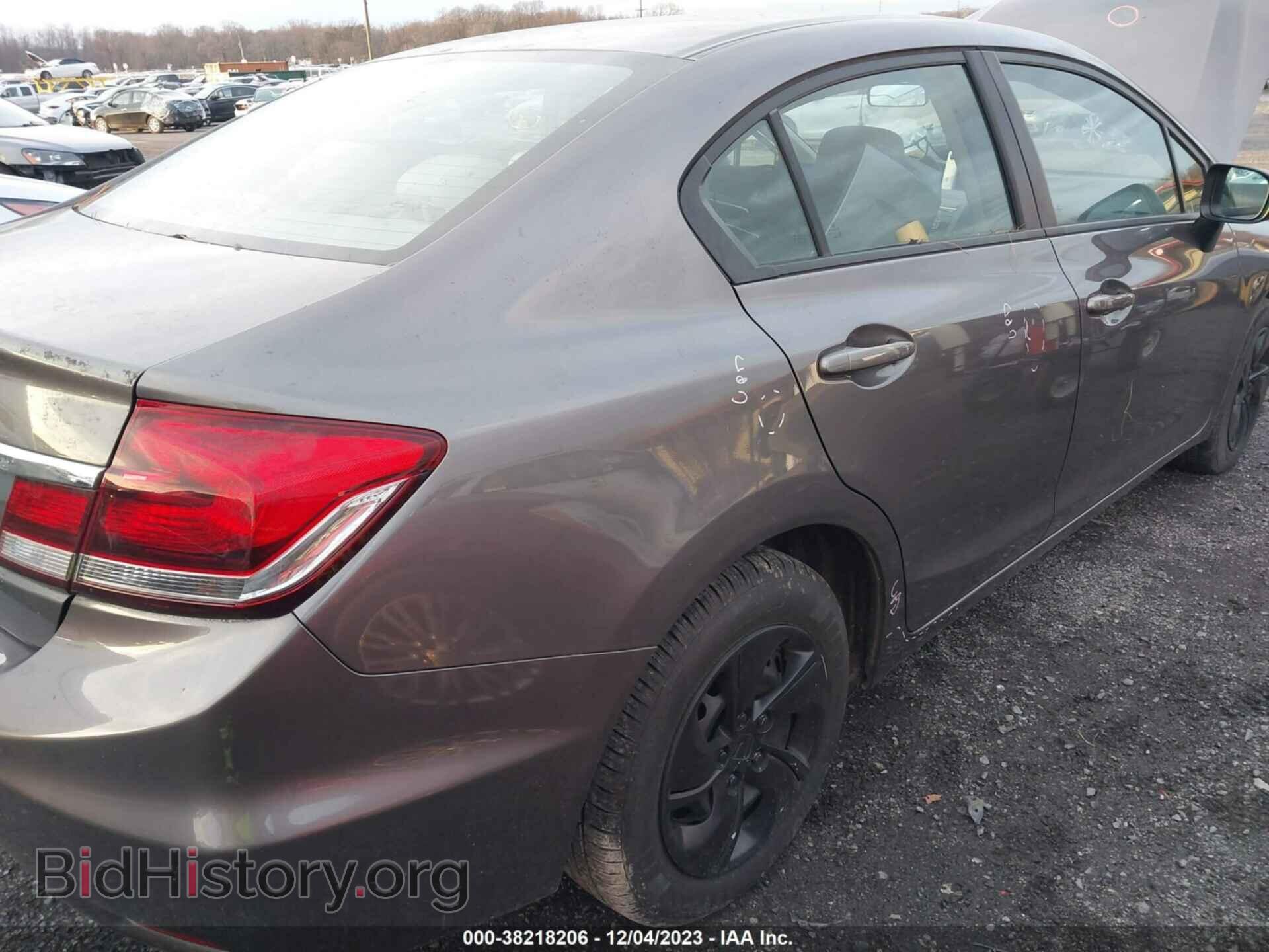 2015 HONDA CIVIC - VIN: 19XFB2F54FE229011 - Фото 4