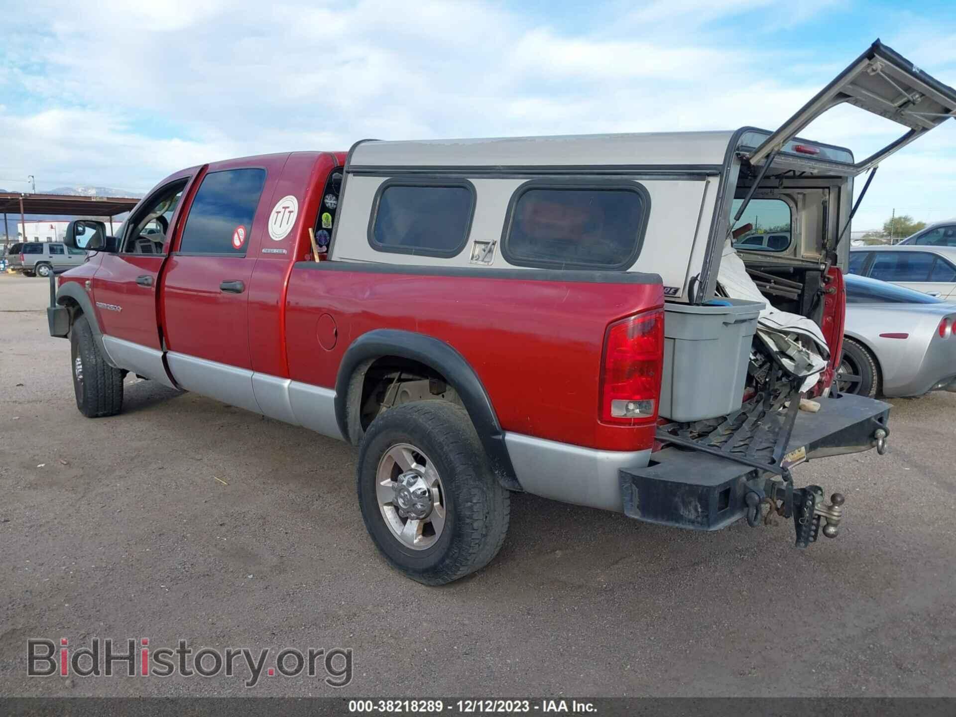 2006 DODGE RAM 2500 - VIN: 3D7KS29C36G179754 - Фото 3