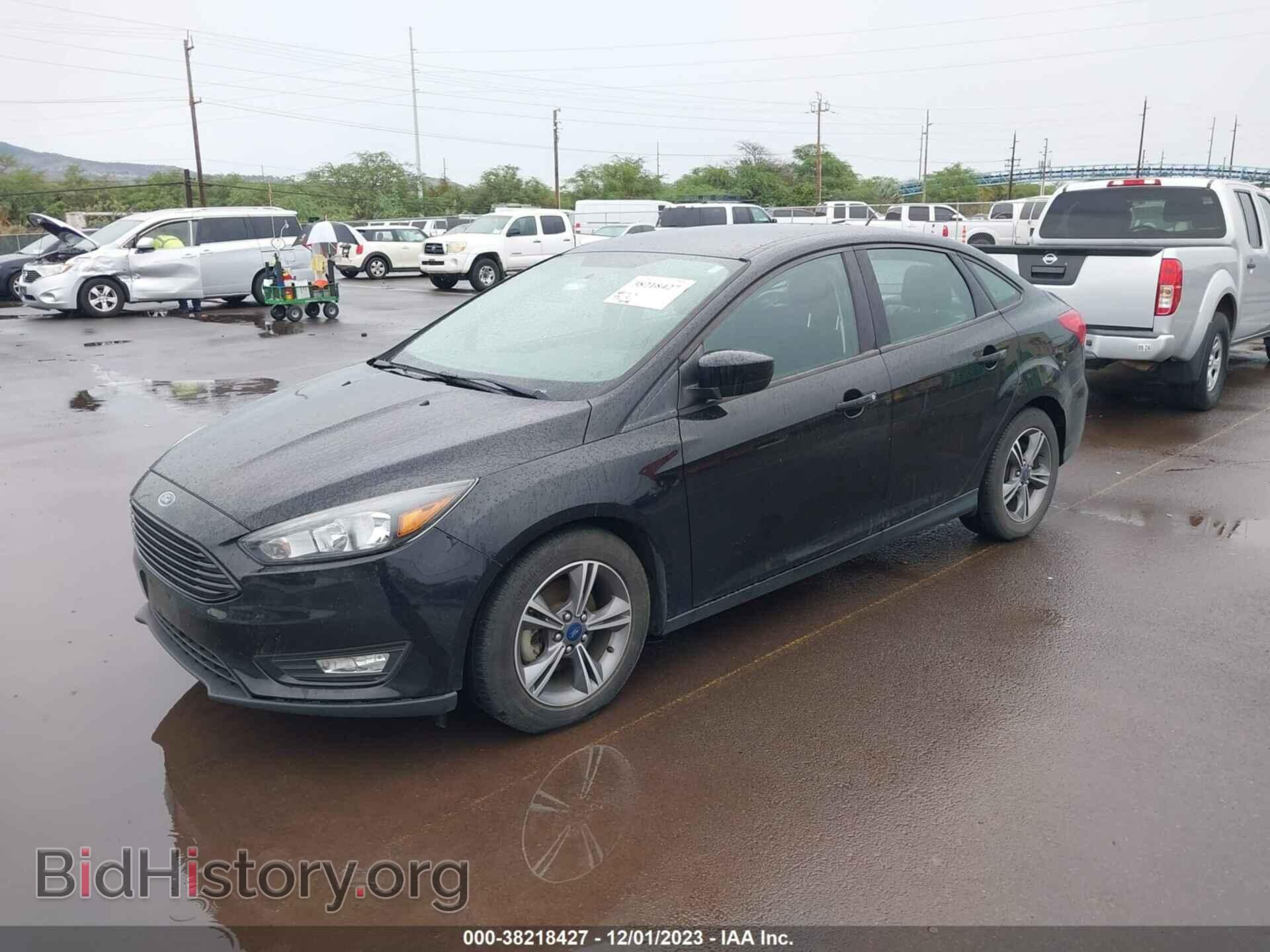 2018 FORD FOCUS - VIN: 1FADP3FEXJL244035 - Фото 2