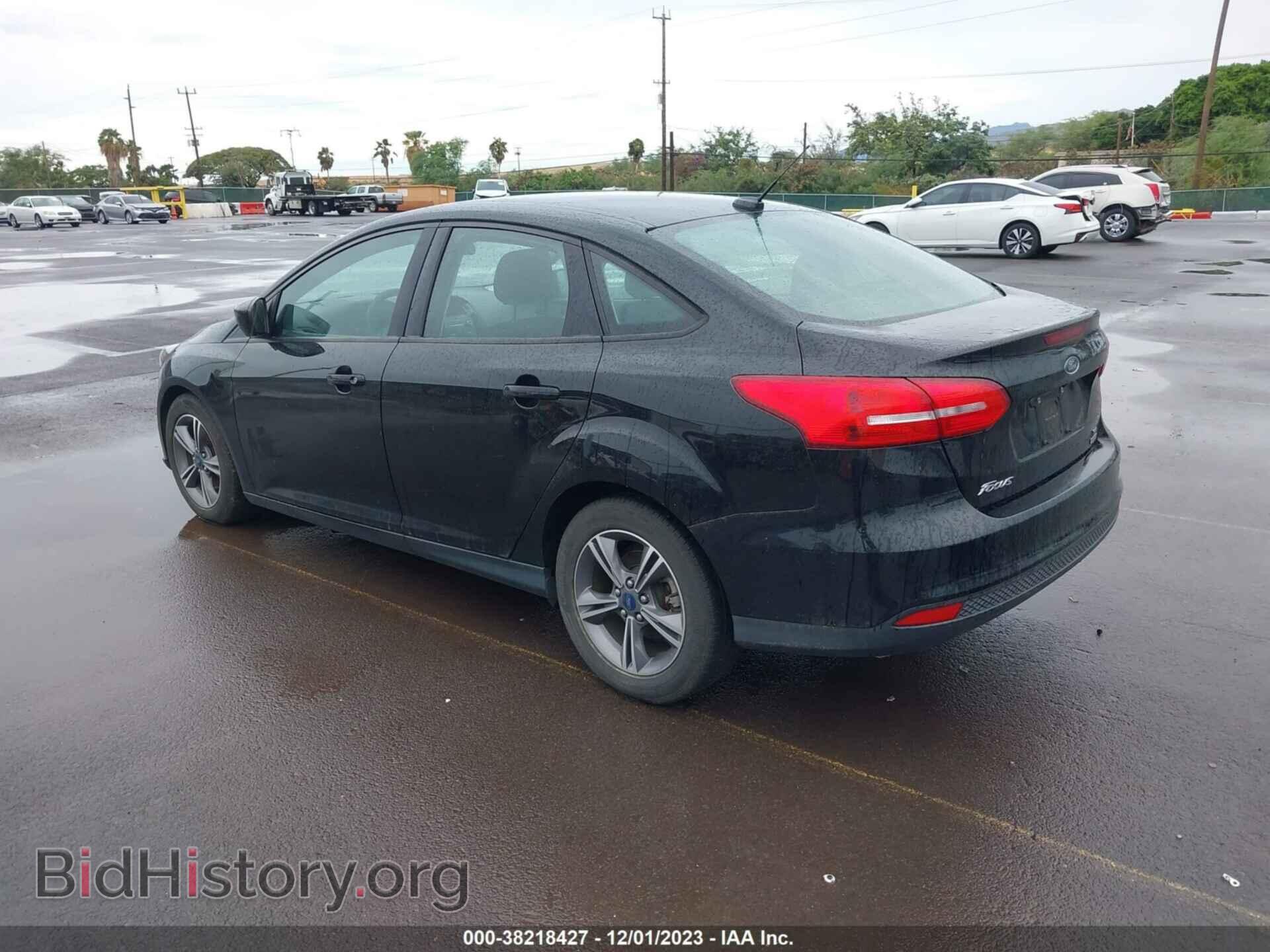 2018 FORD FOCUS - VIN: 1FADP3FEXJL244035 - Фото 3