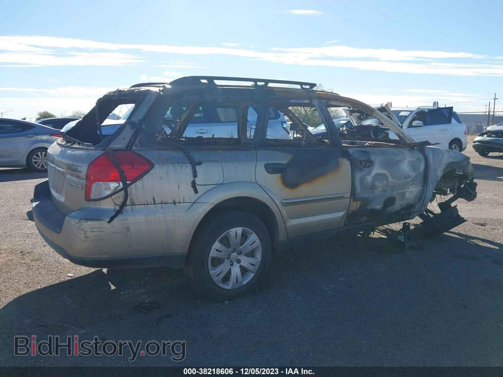 2008 SUBARU OUTBACK - VIN: 4S4BP60C987345155 - Фото 4