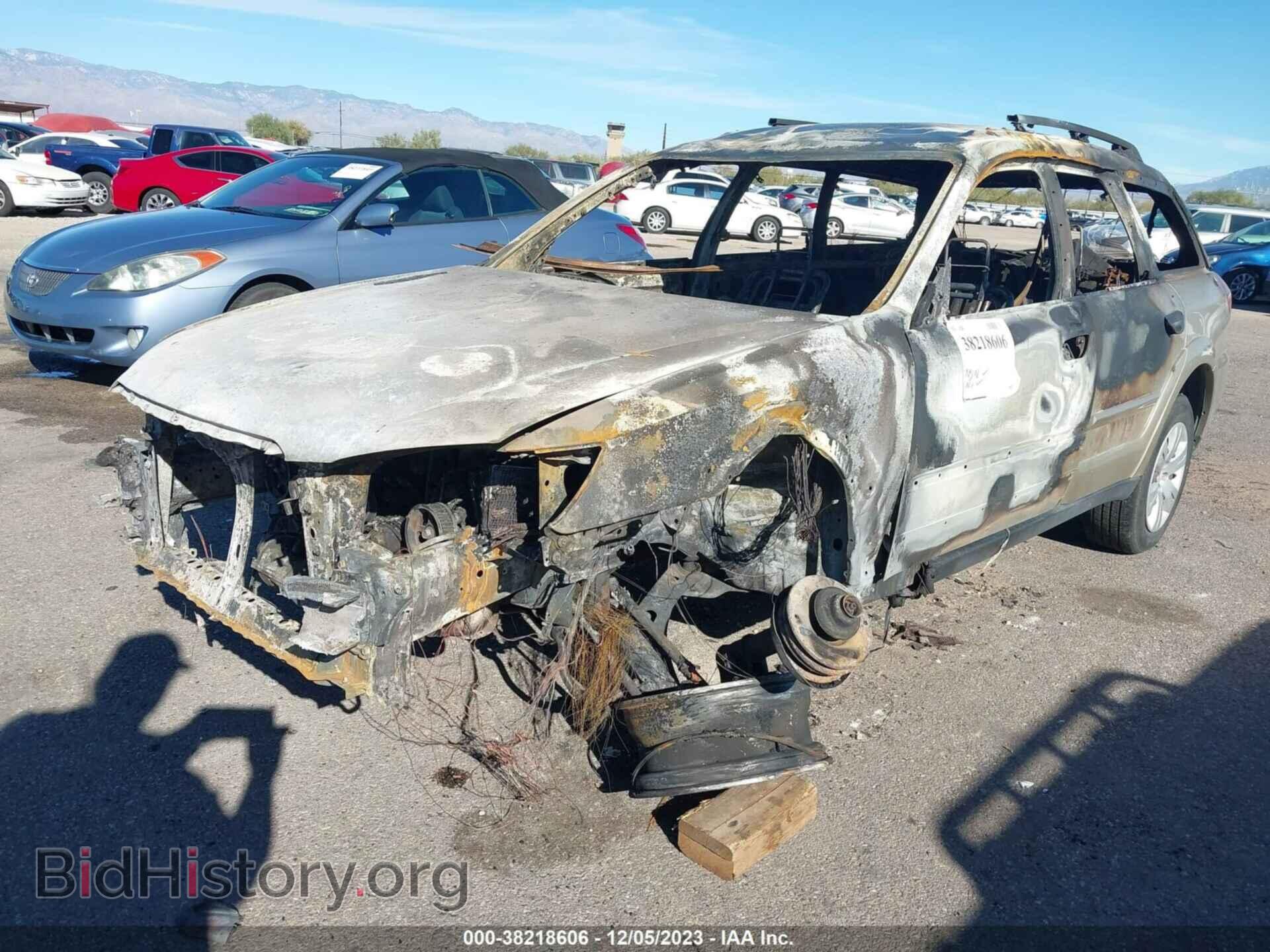 2008 SUBARU OUTBACK - VIN: 4S4BP60C987345155 - Фото 6