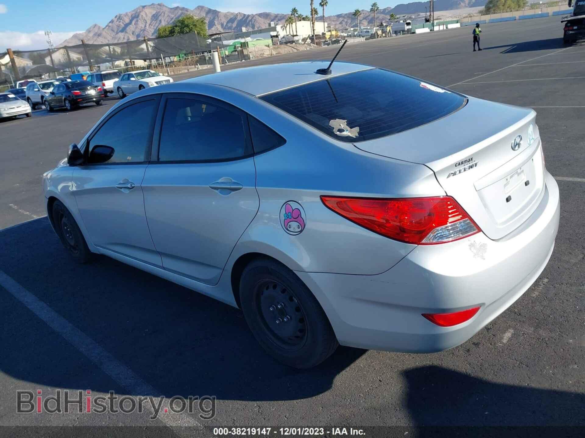 2013 HYUNDAI ACCENT - VIN: KMHCT4AE6DU419843 - Фото 3