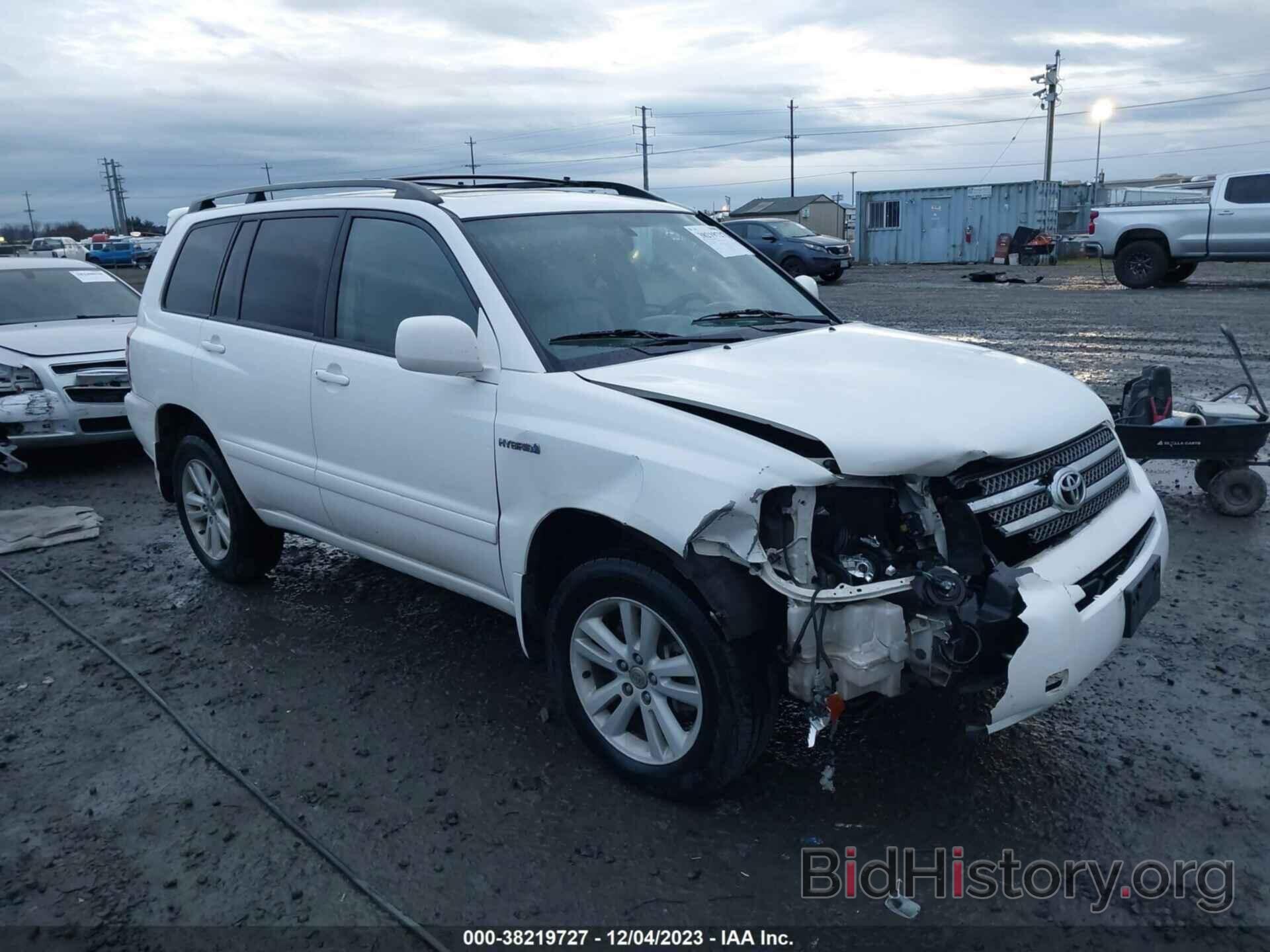 Photo JTEHW21A670039248 - TOYOTA HIGHLANDER HYBRID 2007