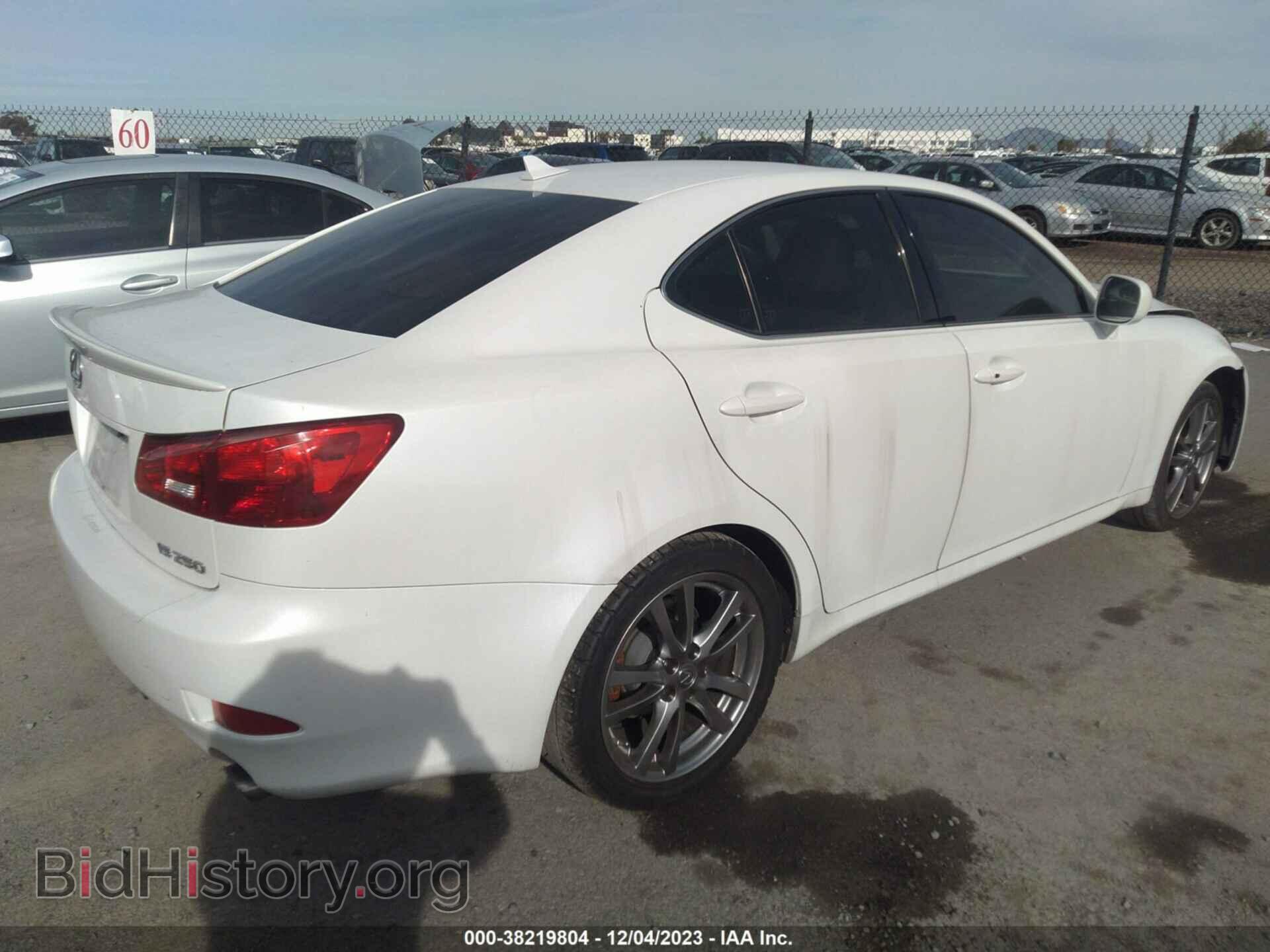 2008 LEXUS IS 250 - VIN: JTHBK262585075491 - Фото 4