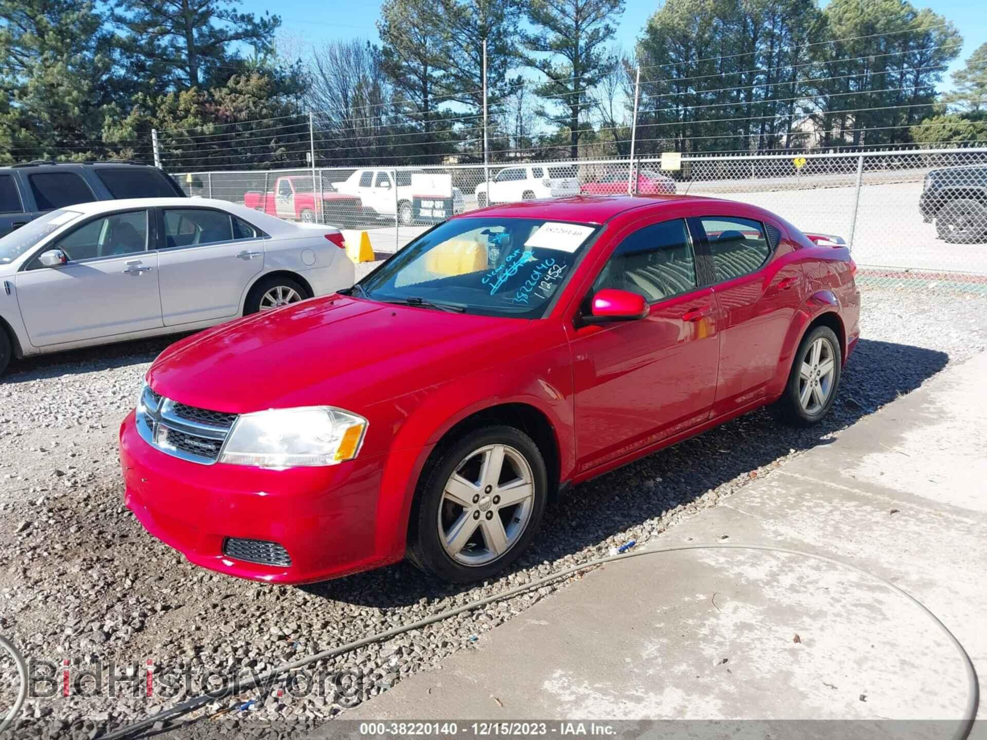 2012 DODGE AVENGER - VIN: 1C3CDZCB3CN112452 - Photo 2