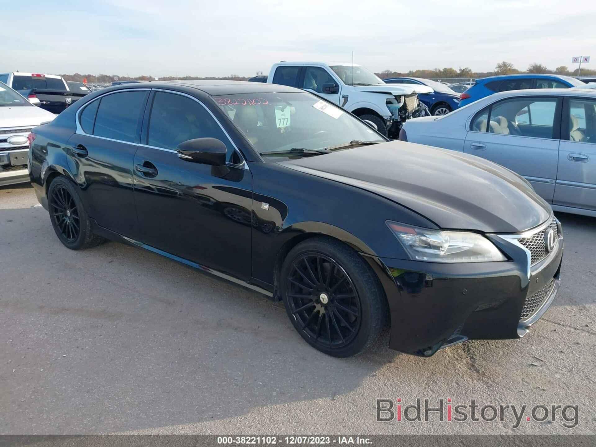 Photo JTHBE1BL4D5025594 - LEXUS GS 350 2013