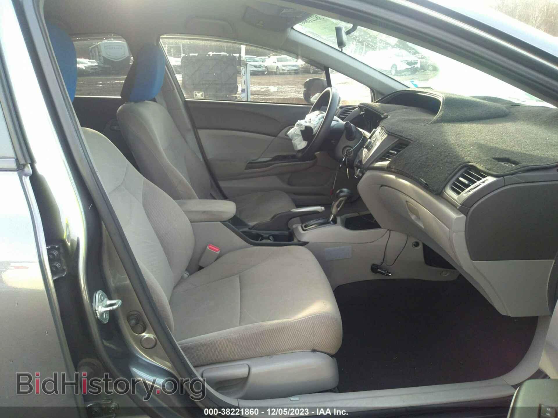 2012 HONDA CIVIC - VIN: 2HGFB2F5XCH302285 - Фото 5