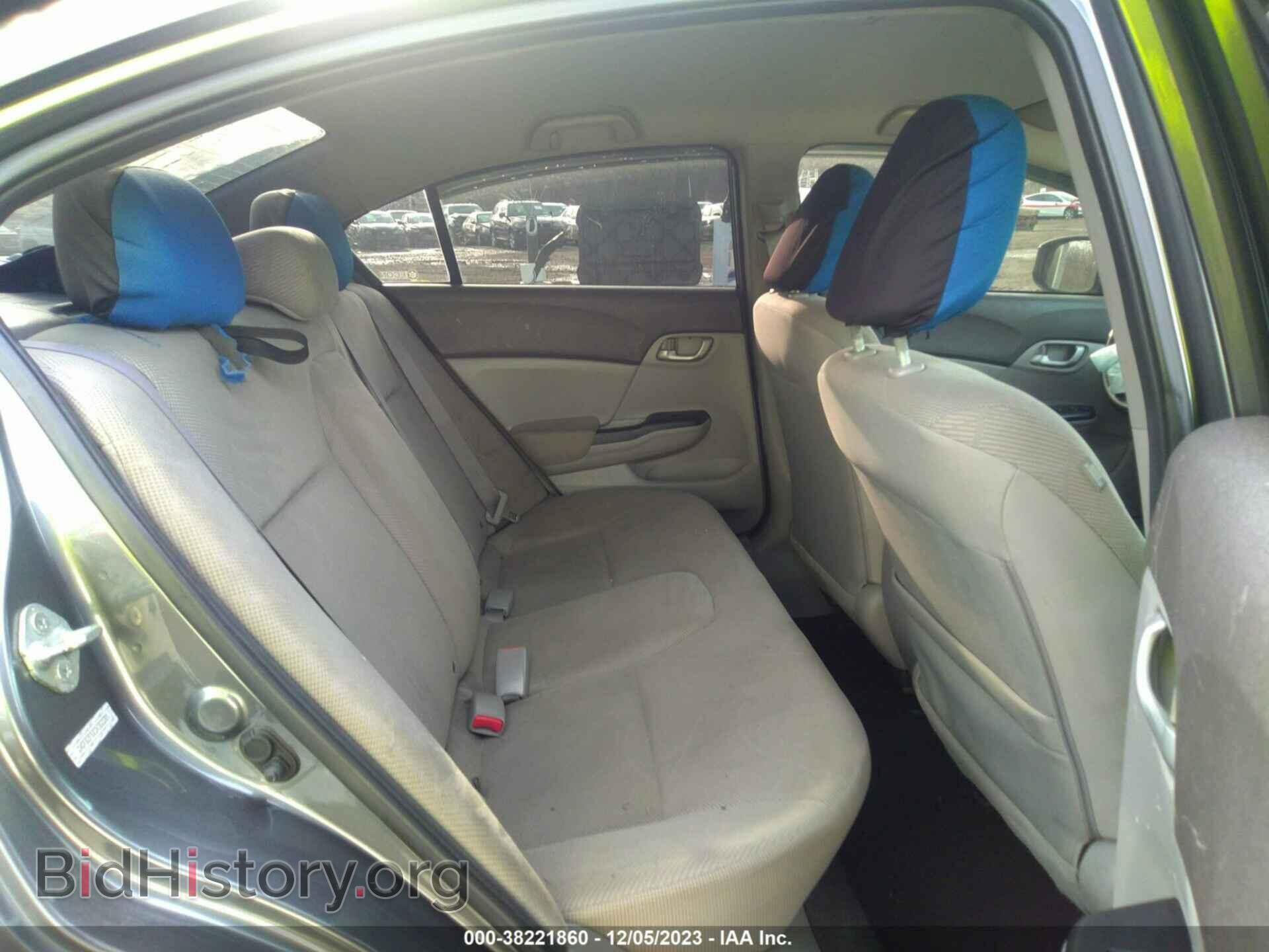 2012 HONDA CIVIC - VIN: 2HGFB2F5XCH302285 - Фото 8