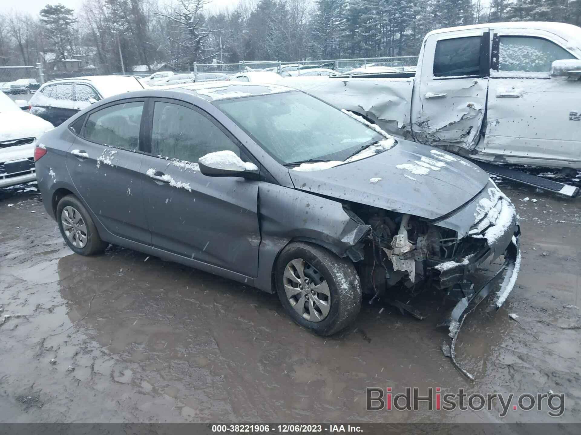 Photo KMHCT4AEXHU174633 - HYUNDAI ACCENT 2017