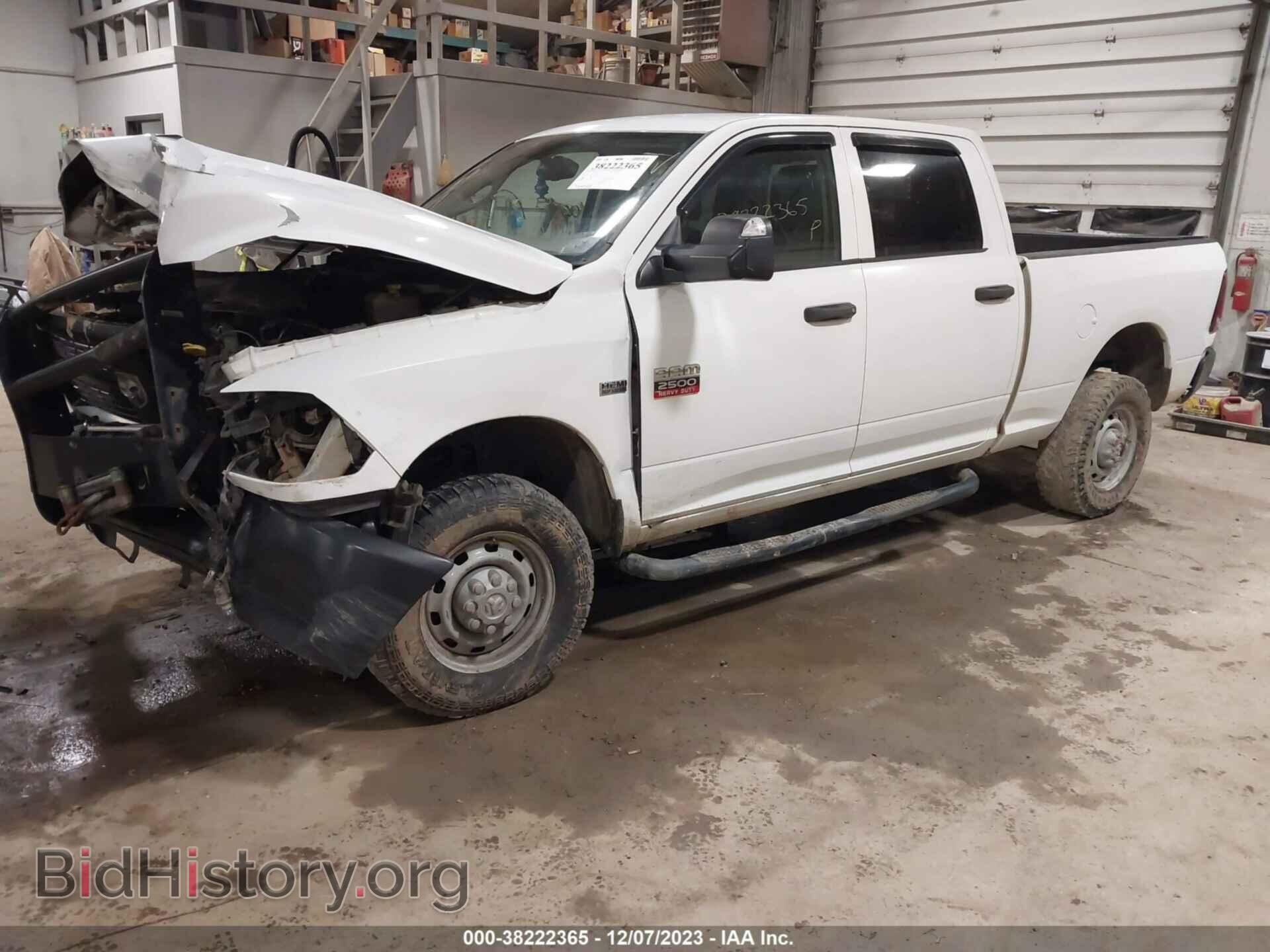 2012 RAM 2500 - VIN: 3C6TD5CT1CG180519 - Фото 2