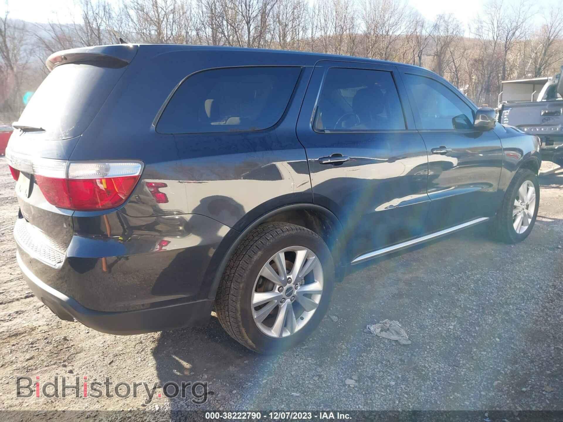 2012 DODGE DURANGO - VIN: 1C4RDHAG5CC335862 - Фото 4