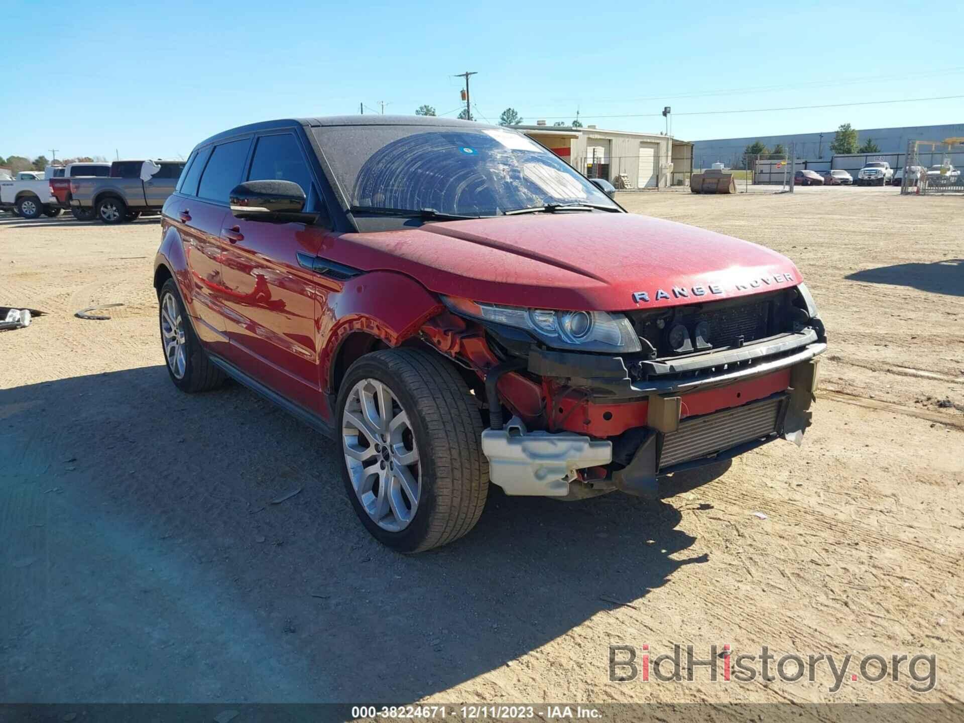 Photo SALVT2BG8CH651216 - LAND ROVER RANGE ROVER EVOQUE 2012