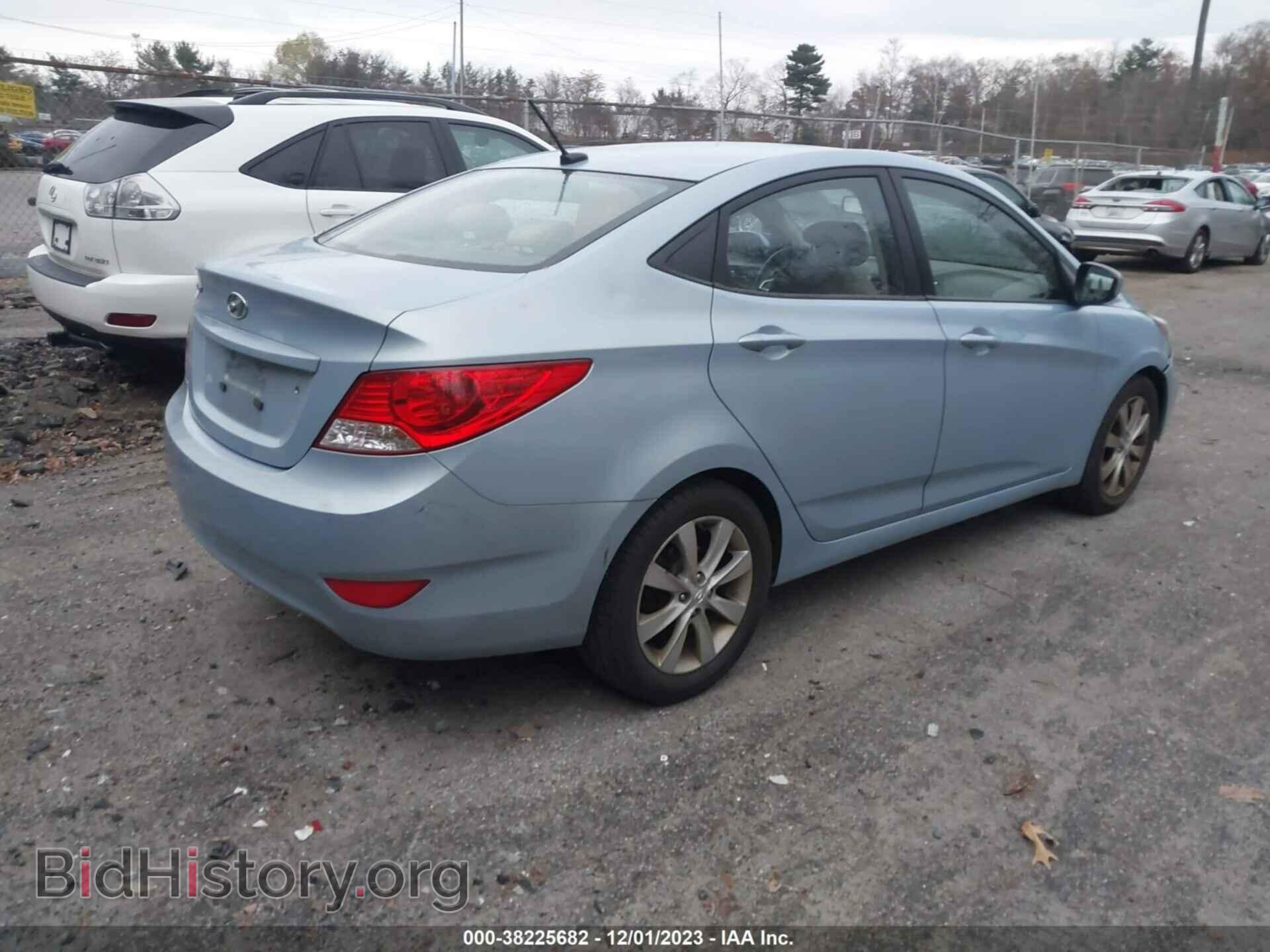 2012 HYUNDAI ACCENT - VIN: KMHCU4AE8CU042380 - Фото 4