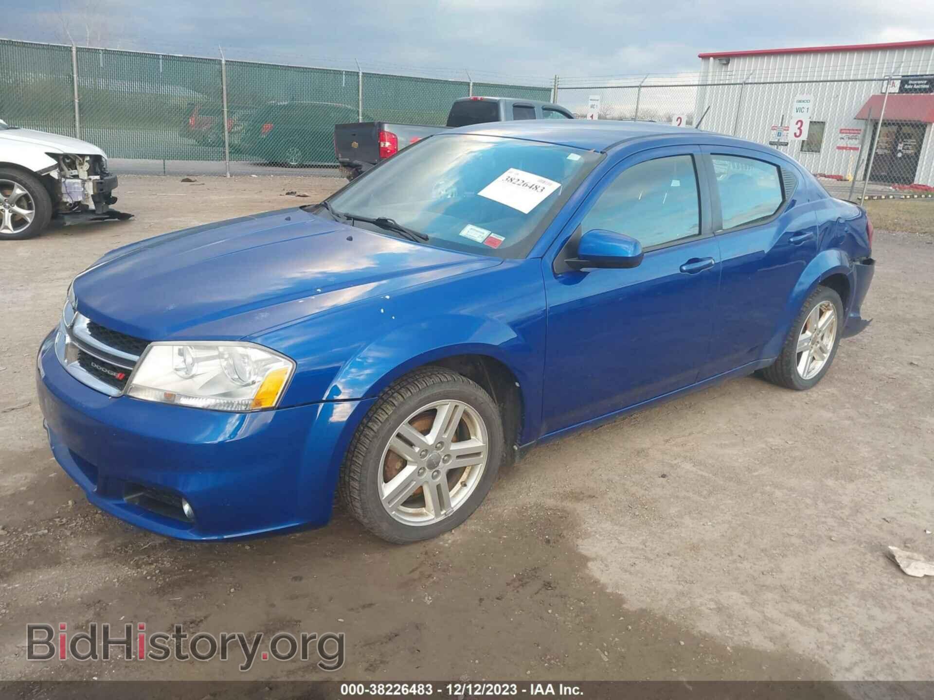 2013 DODGE AVENGER - VIN: 1C3CDZCB6DN683192 - Фото 2