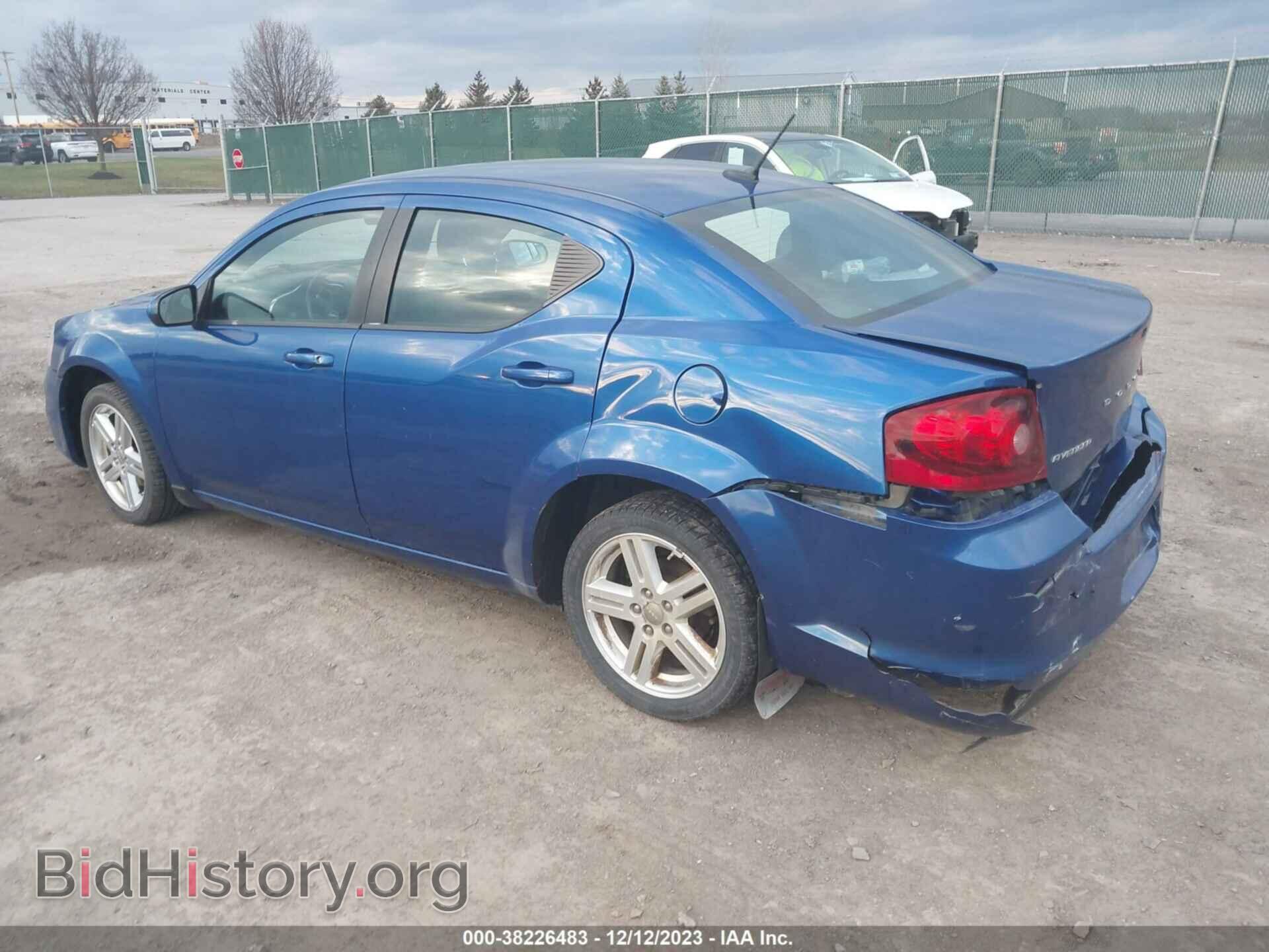 2013 DODGE AVENGER - VIN: 1C3CDZCB6DN683192 - Фото 3