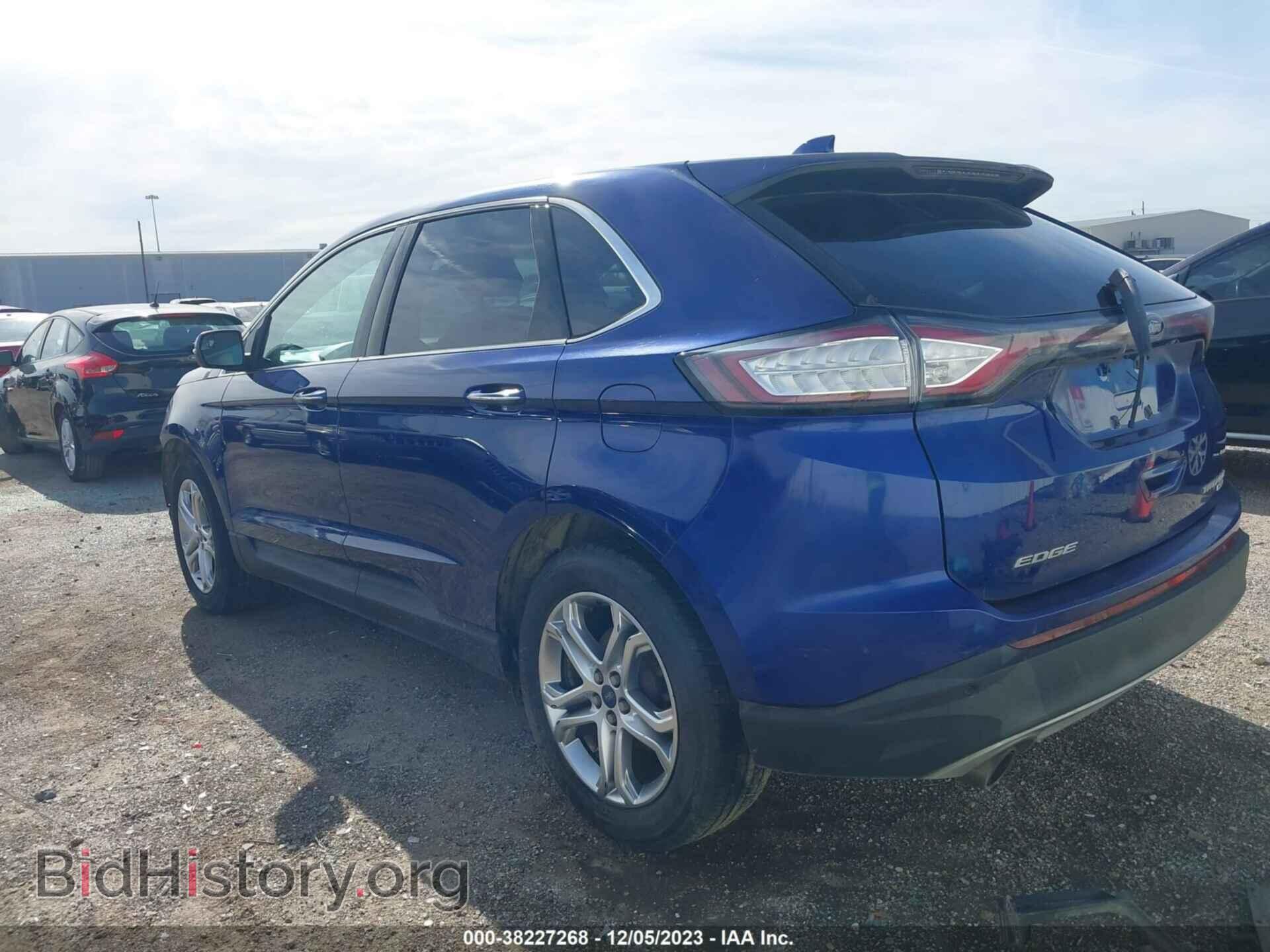 2015 FORD EDGE - VIN: 2FMTK3K90FBB31128 - Фото 3