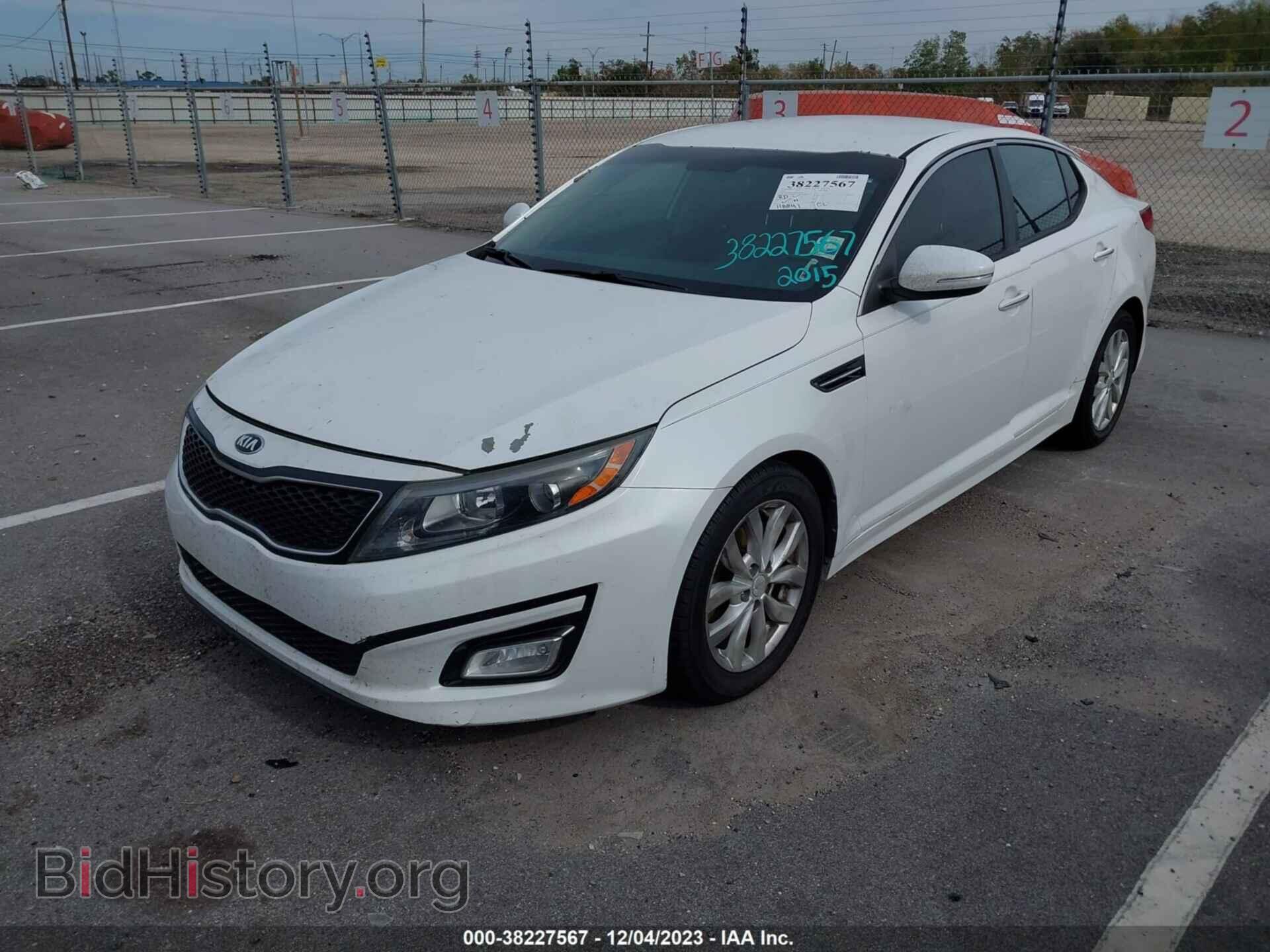 2015 KIA OPTIMA - VIN: 5XXGN4A76FG487845 - Фото 2