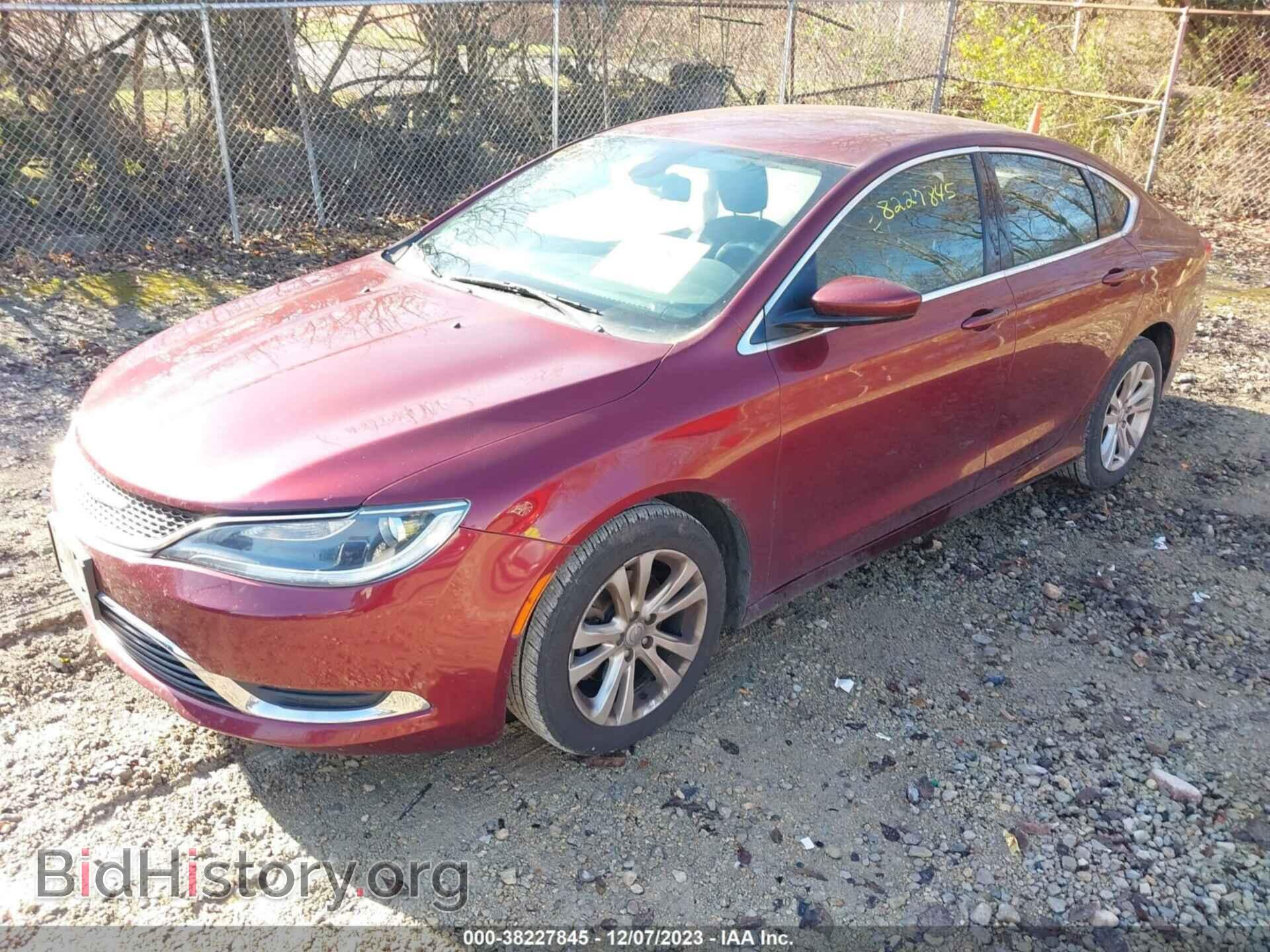 2015 CHRYSLER 200 - VIN: 1C3CCCAB9FN661077 - Фото 2