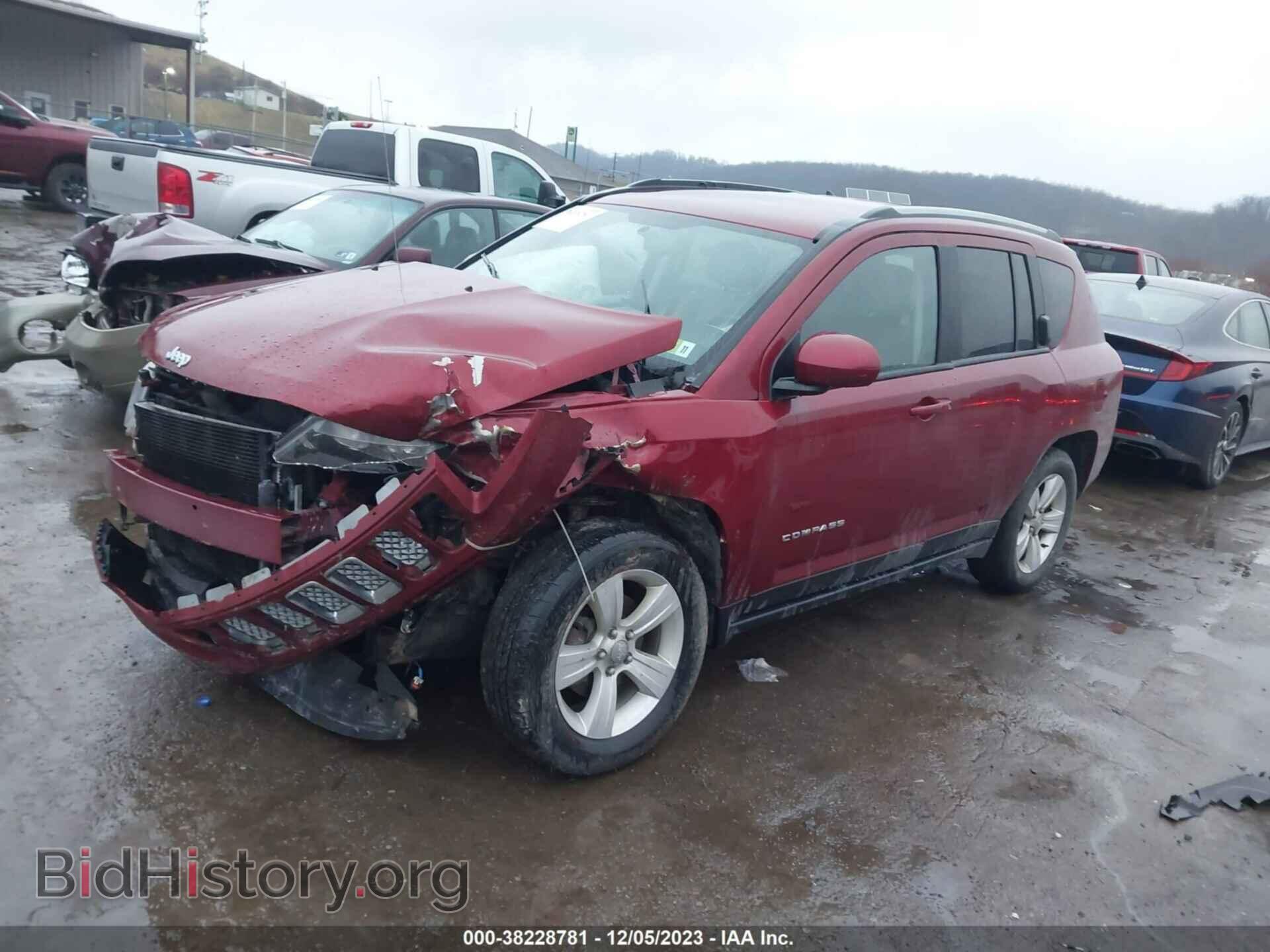 2017 JEEP COMPASS - VIN: 1C4NJDEB8HD109590 - Фото 2