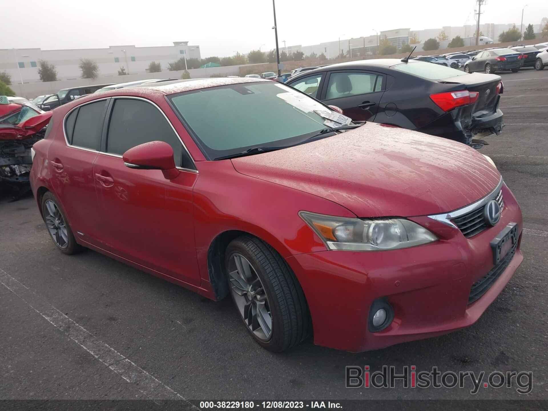 Photo JTHKD5BH9D2124161 - LEXUS CT 200H 2013