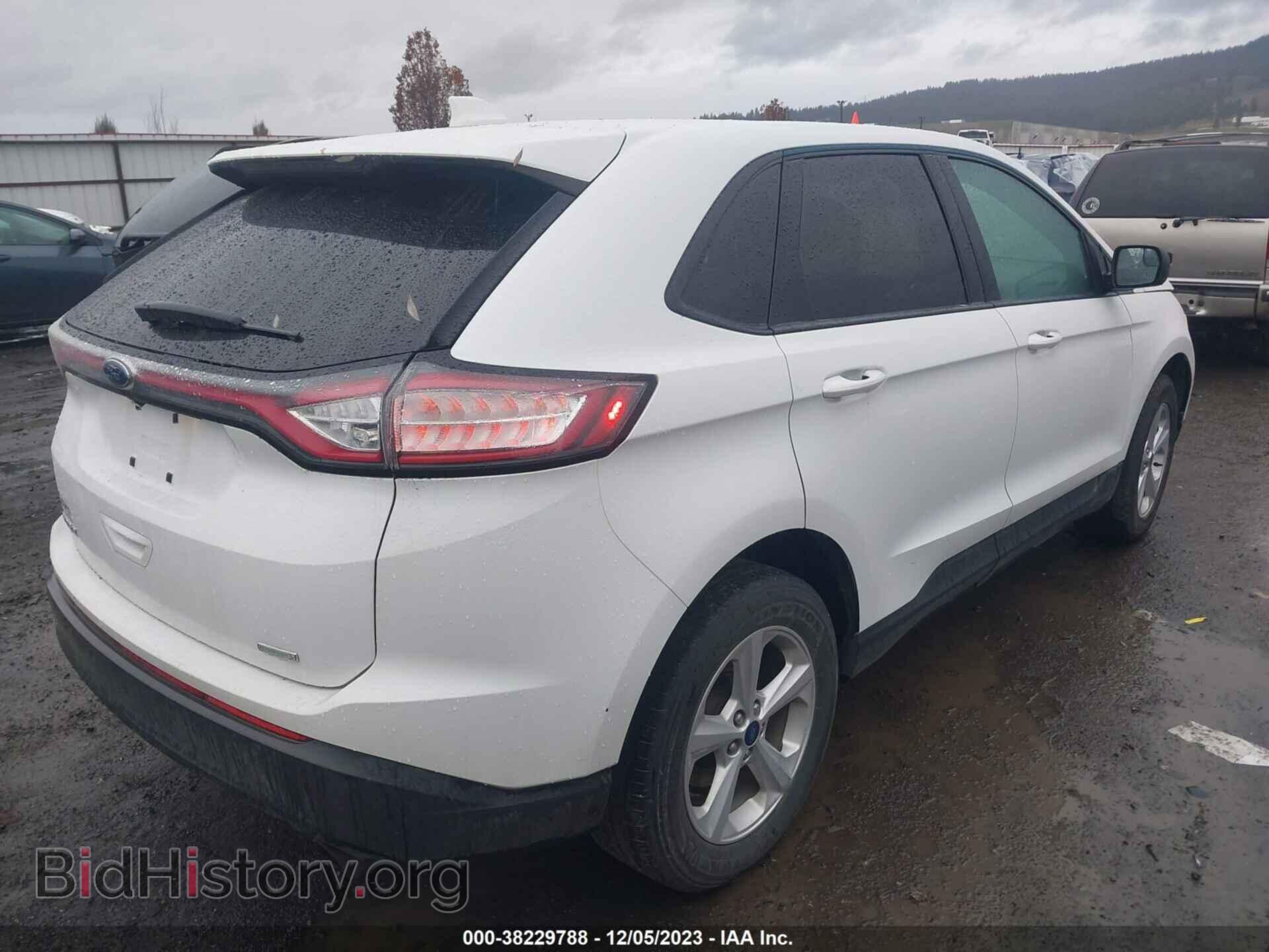 2015 FORD EDGE - VIN: 2FMTK3G93FBB85726 - Фото 4