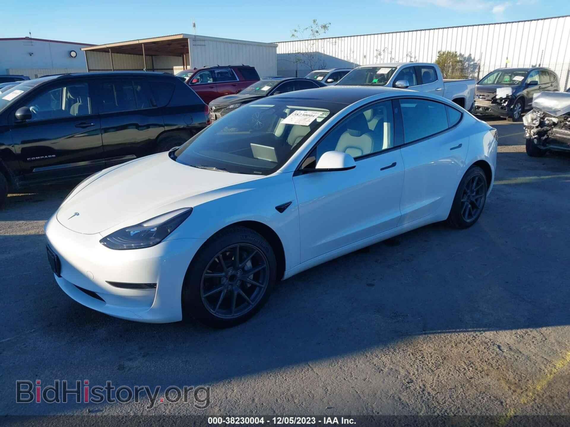 2023 TESLA MODEL 3 - VIN: 5YJ3E1EA6PF606081 - Фото 2