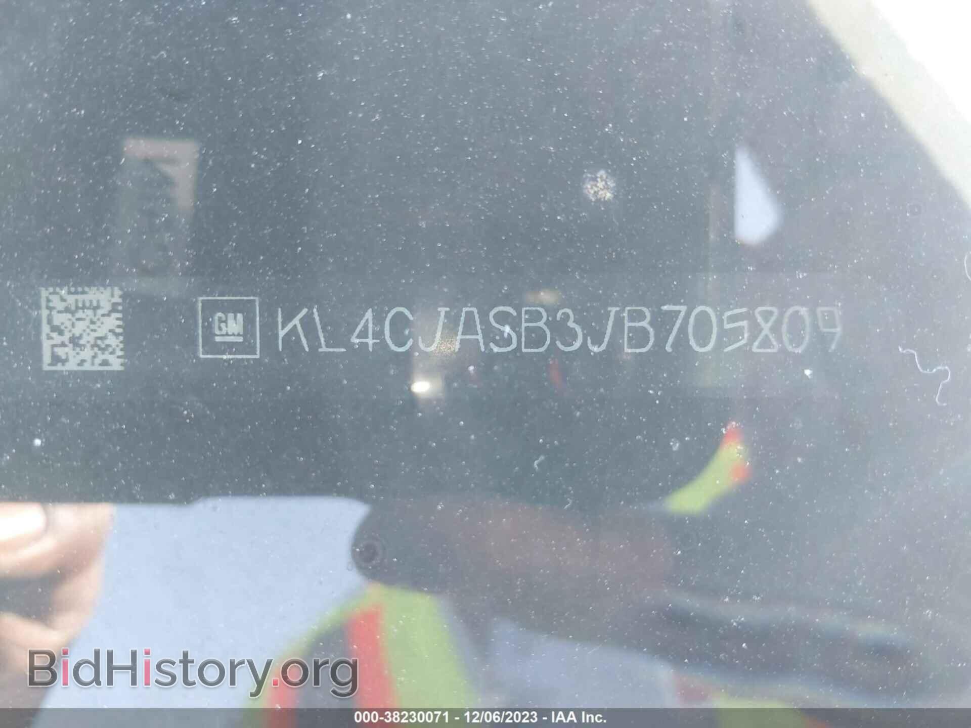 2018 BUICK ENCORE - VIN: KL4CJASB3JB705809 - Фото 9