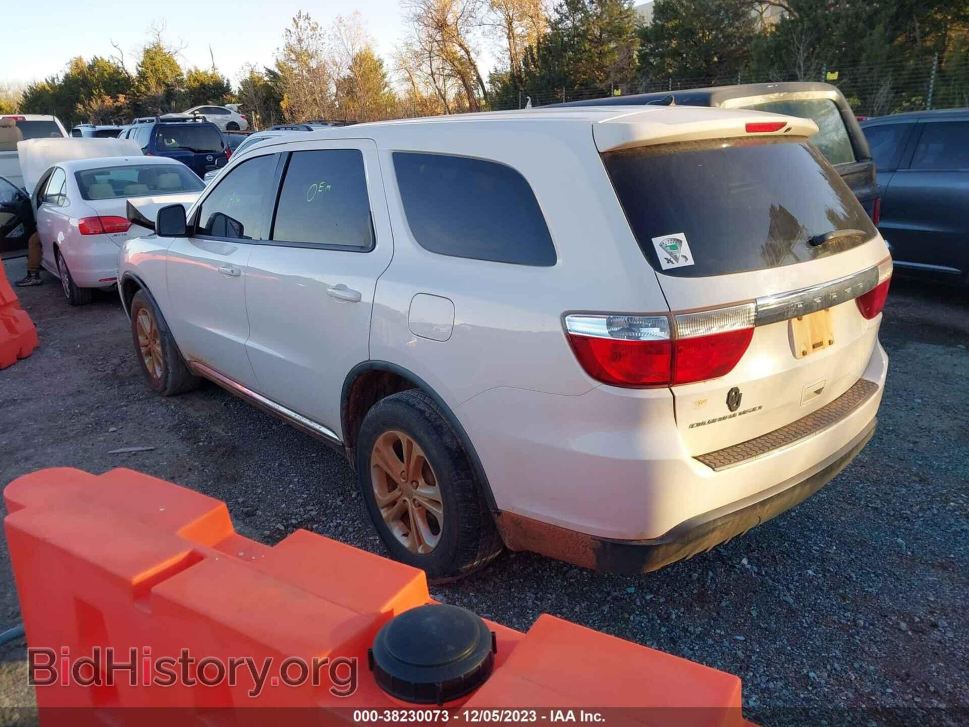 2012 DODGE DURANGO - VIN: 1C4RDHAG0CC126710 - Фото 3