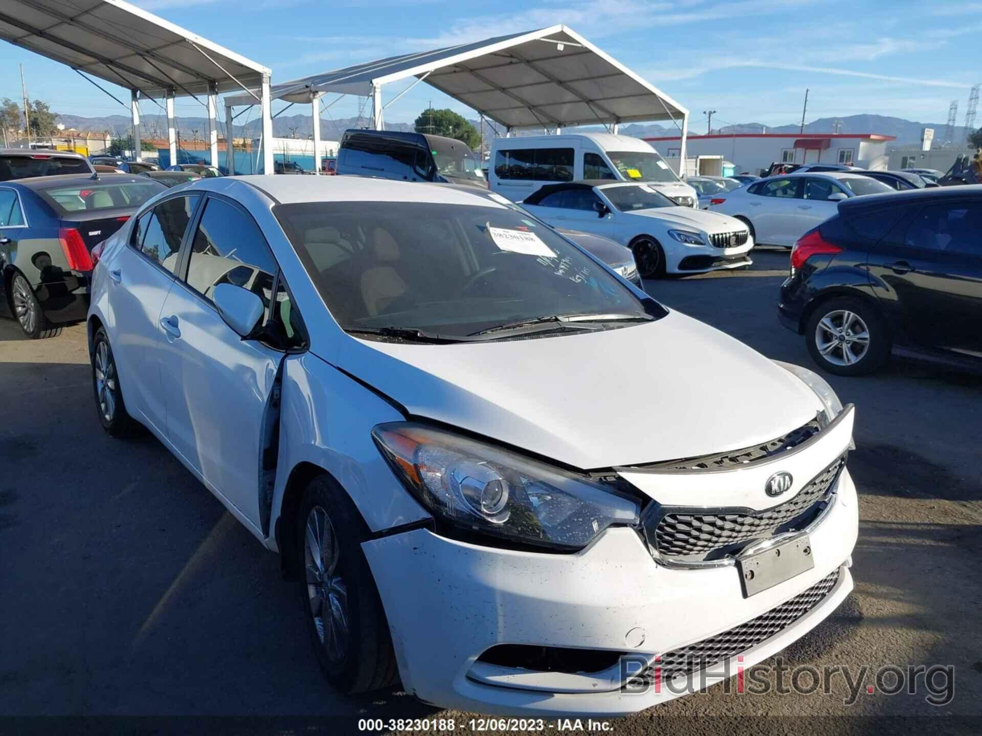 Photo KNAFX4A67G5479043 - KIA FORTE 2016