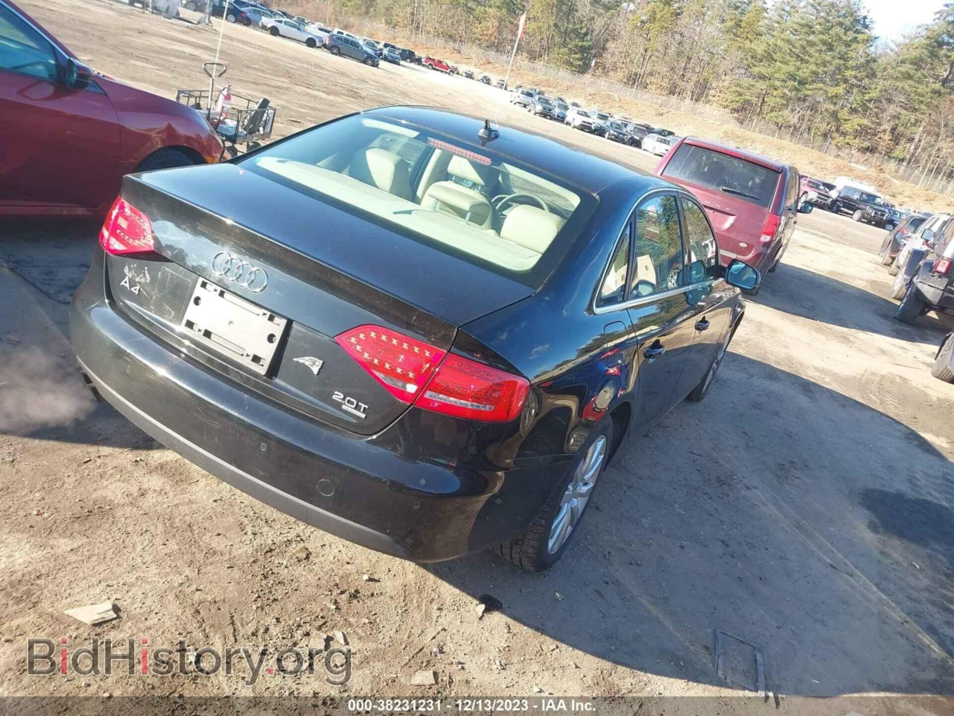 2011 AUDI A4 - VIN: WAUFFAFL6BN052400 - Фото 4