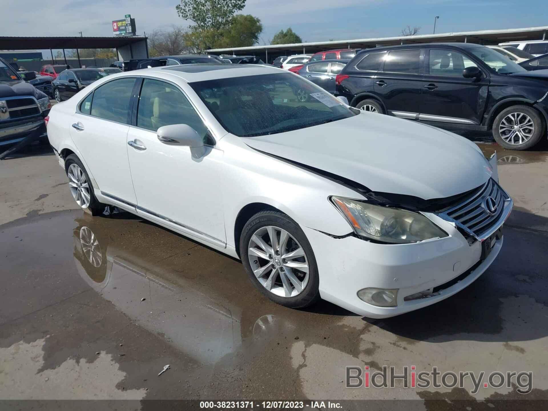 Photo JTHBK1EG2C2474232 - LEXUS ES 350 2012