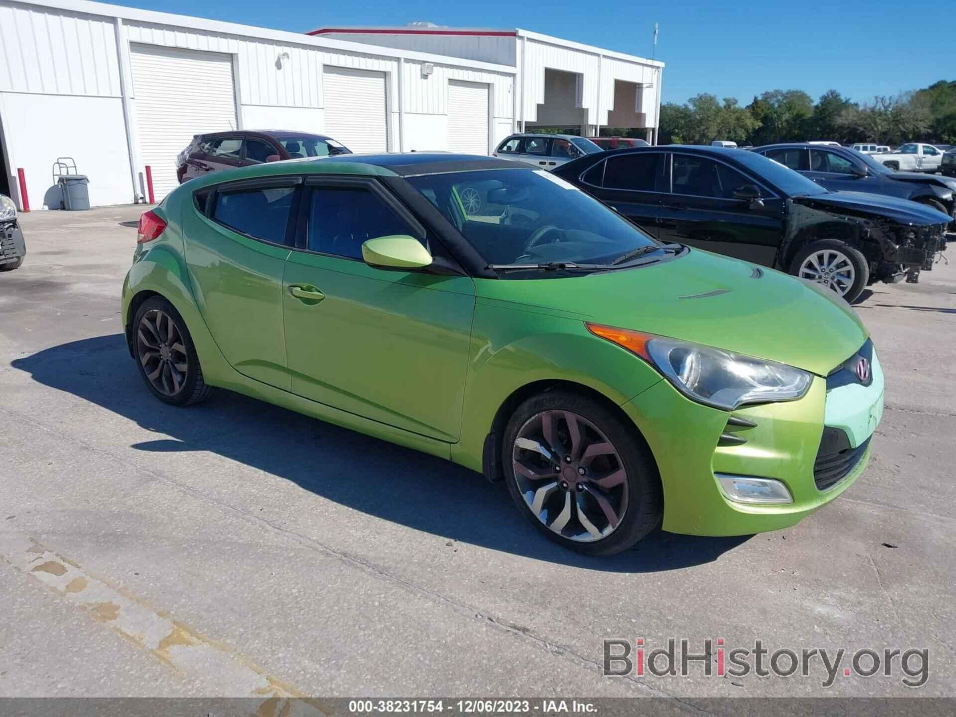 Photo KMHTC6AD3CU062543 - HYUNDAI VELOSTER 2012